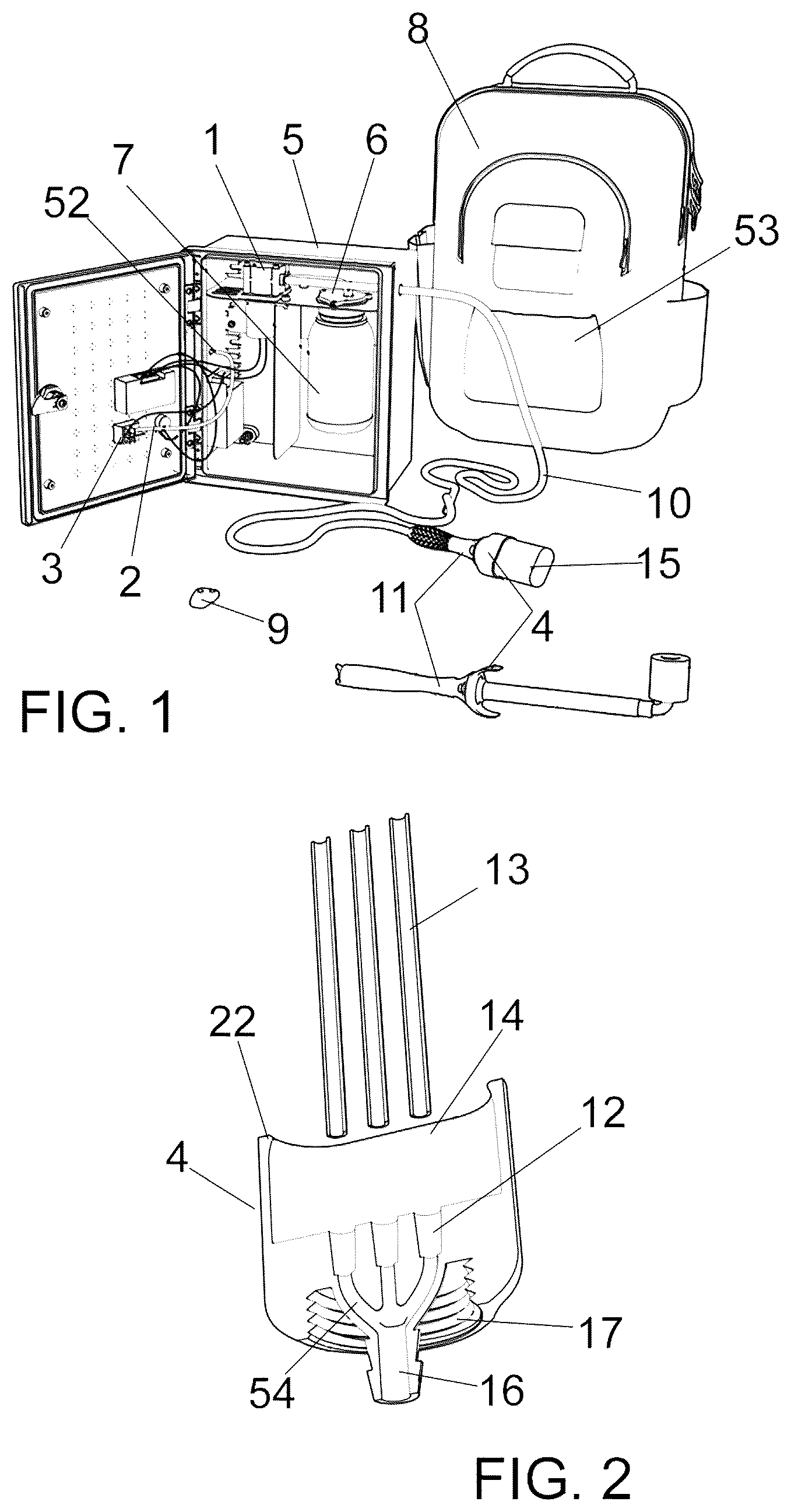 Patent US12576421 Figure 1 – Manual paint application system