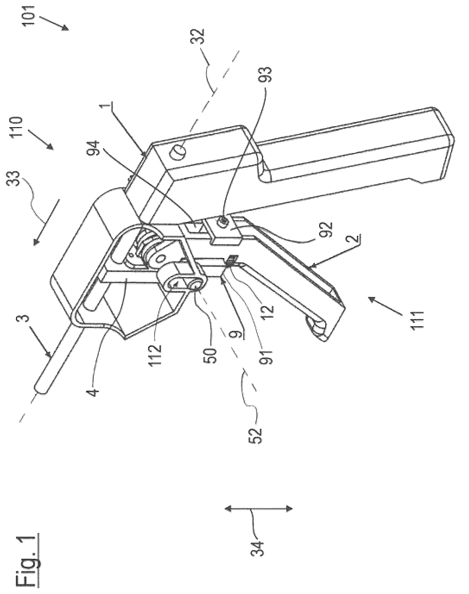 Patent US12576423 Figure 1 – Dispenser