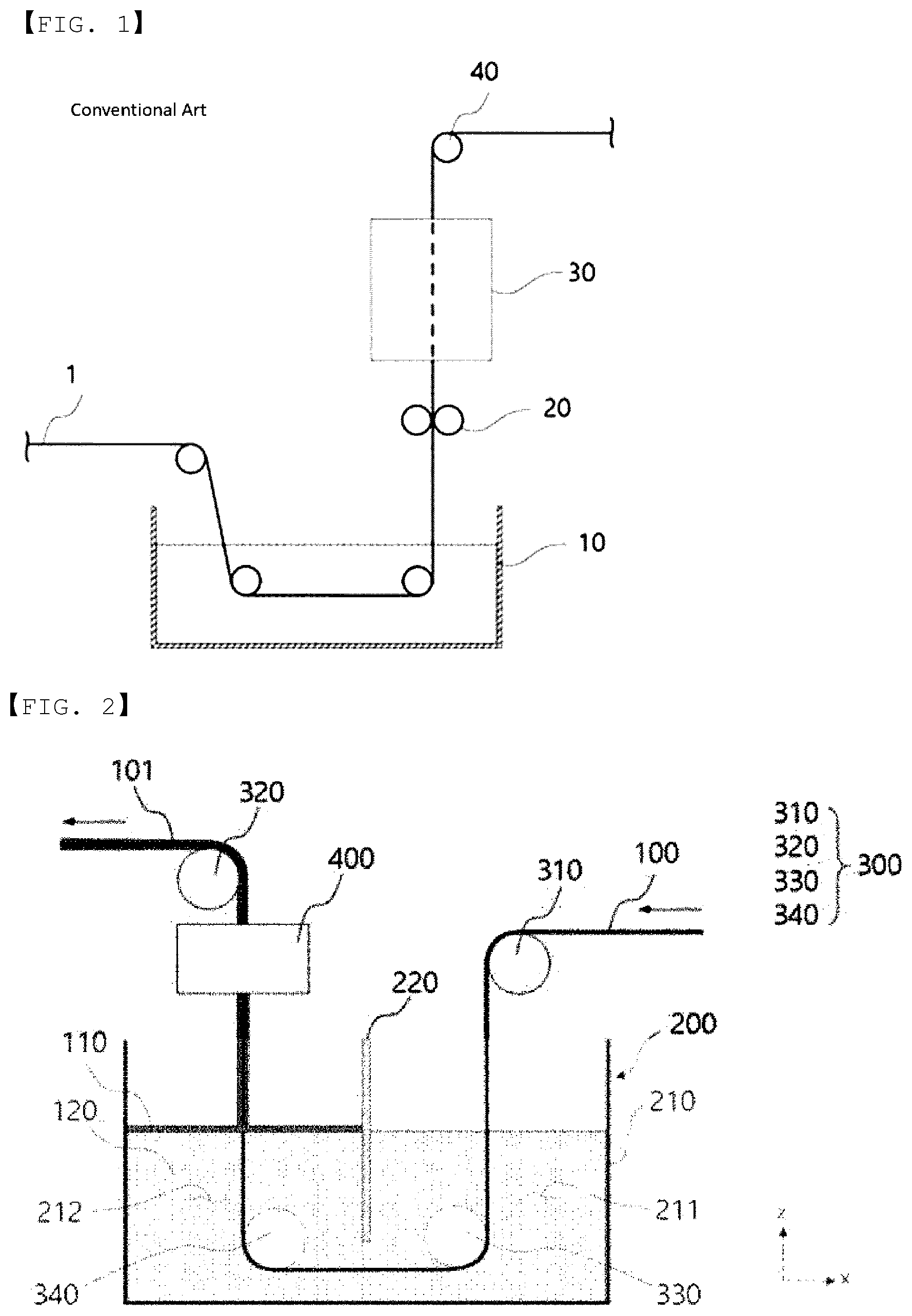 Patent US12576424 Figure 1 – Coating apparatus and coating method capable of easily adjusting thickness of coating layer