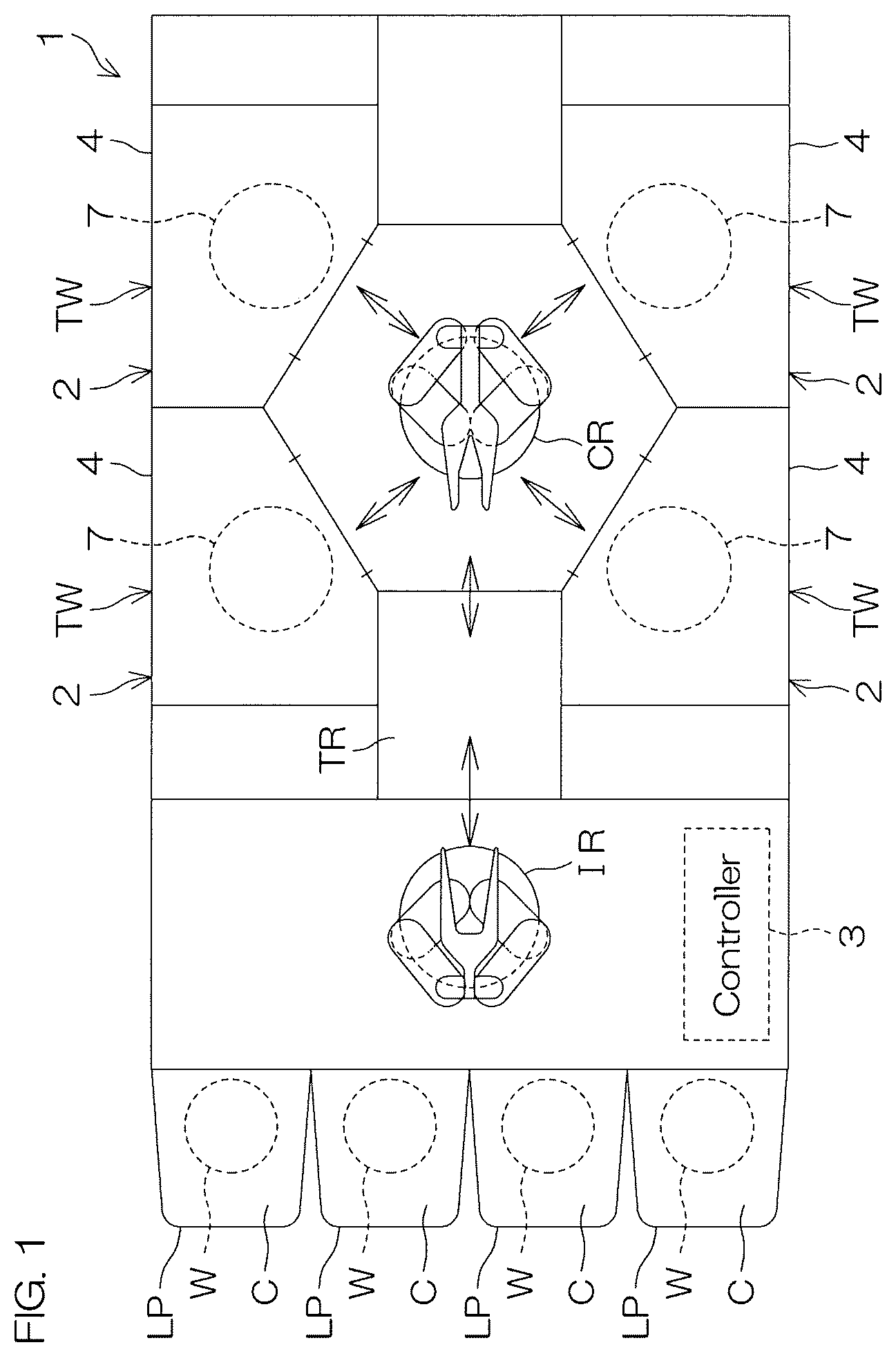 Patent US12576425 Figure 1 – Substrate processing method