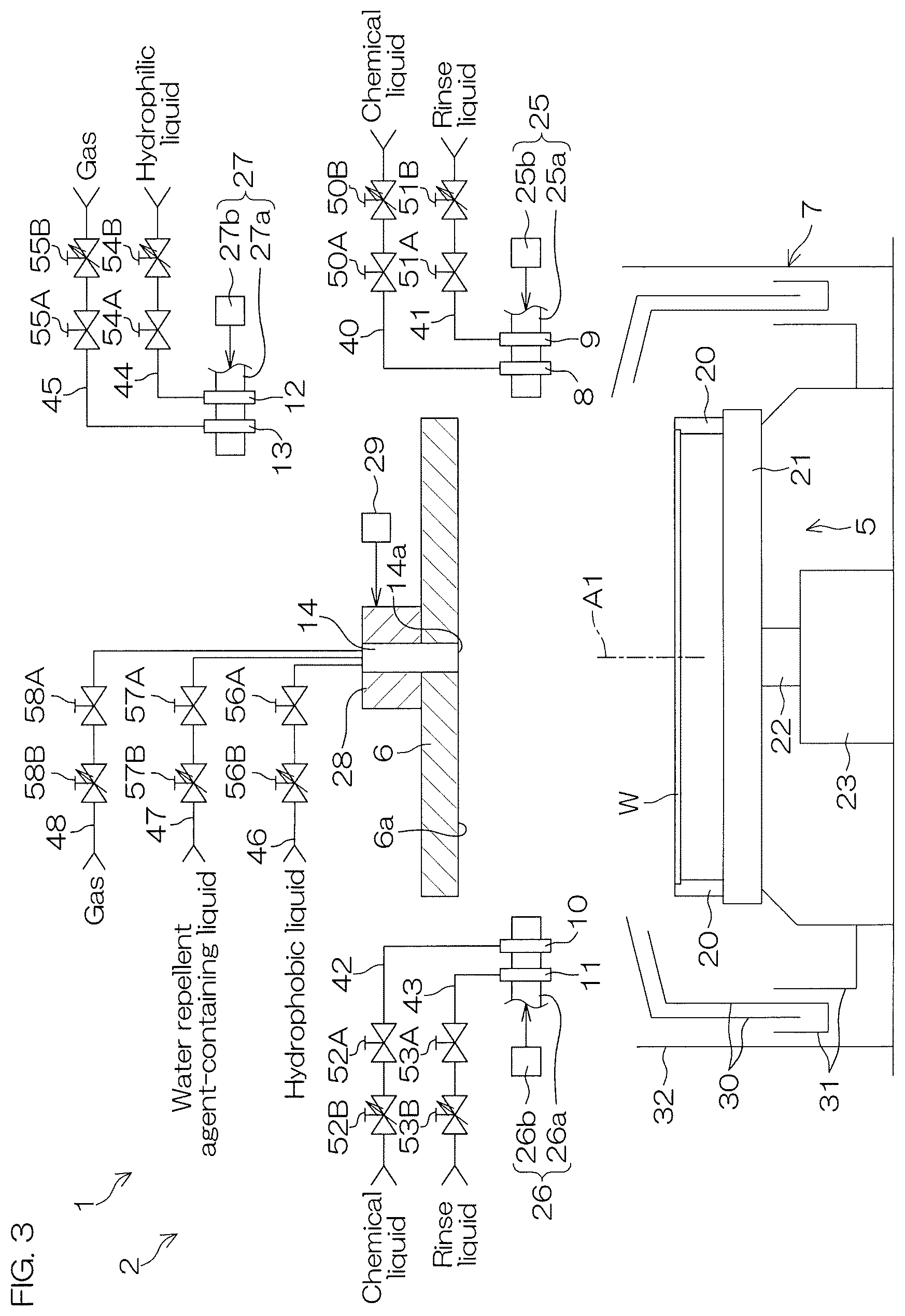 Patent US12576425 Figure 3 – Substrate processing method