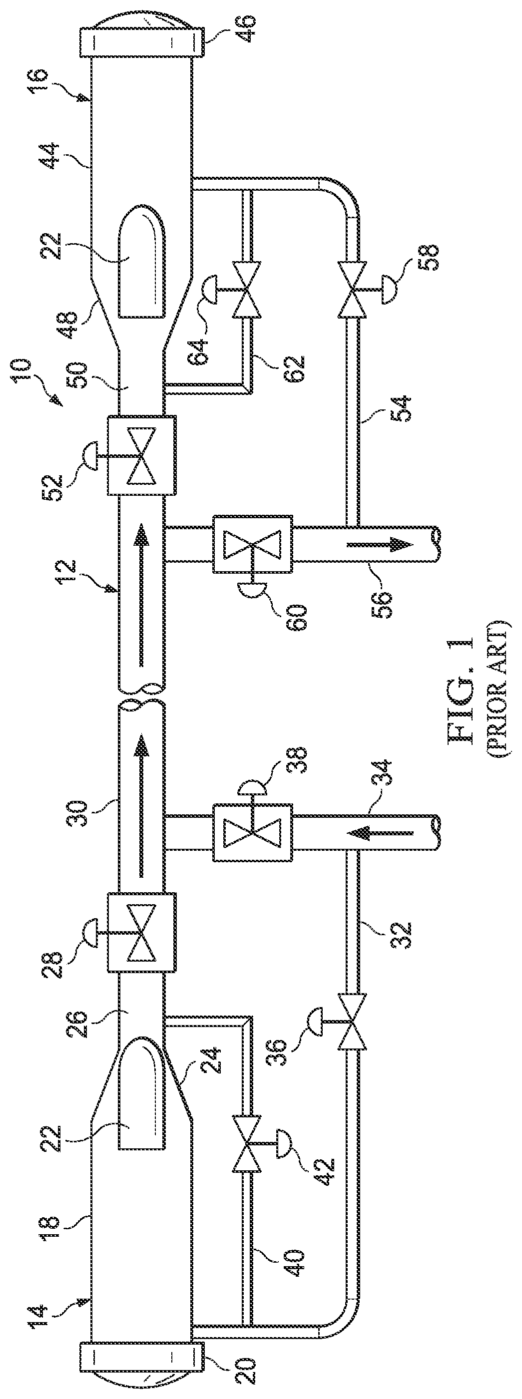 Patent US12576430 Figure 1 – Method of pretreating a pipeline or apparatus