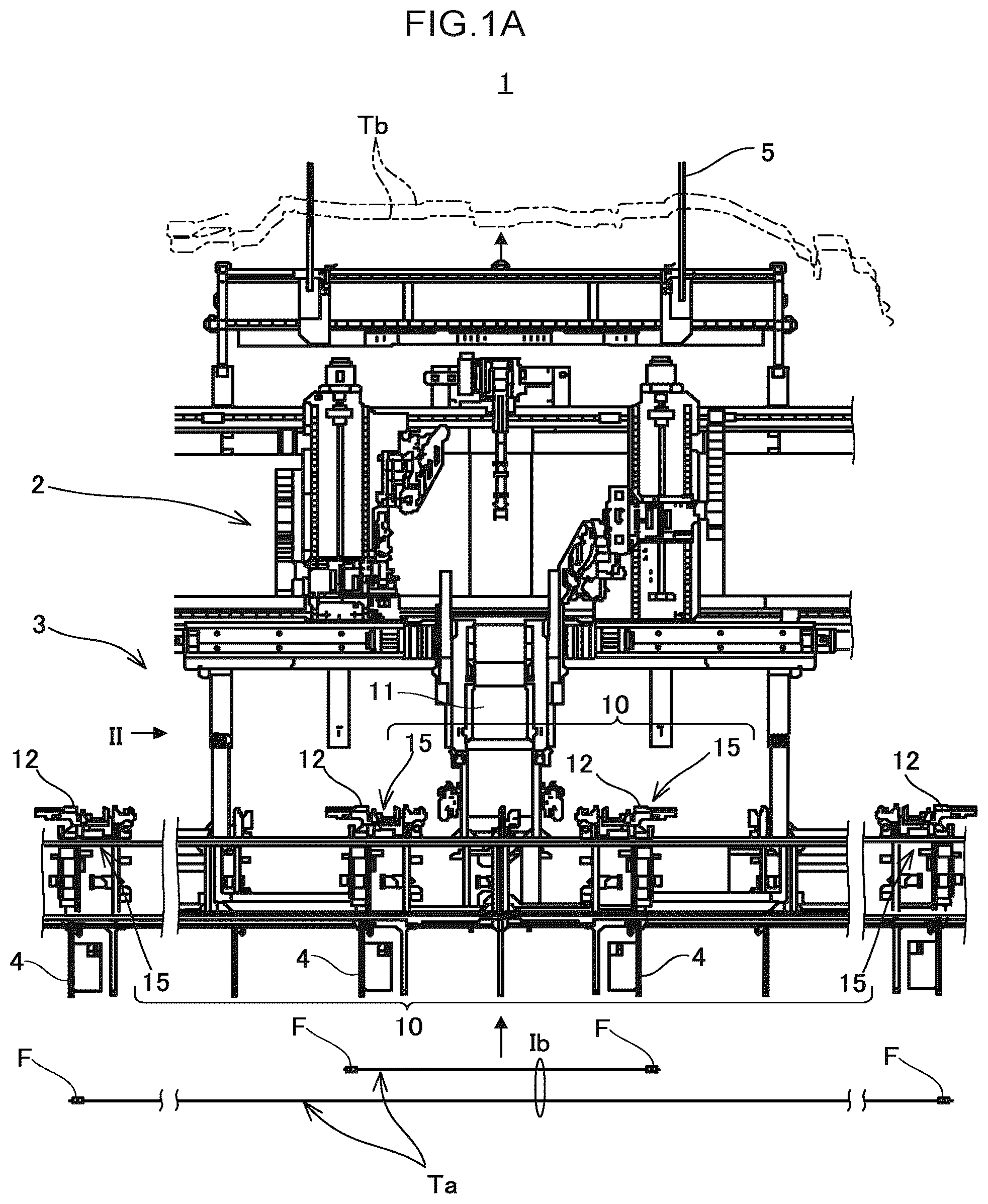Patent US12576439 Figure 1 – Tube bending system
