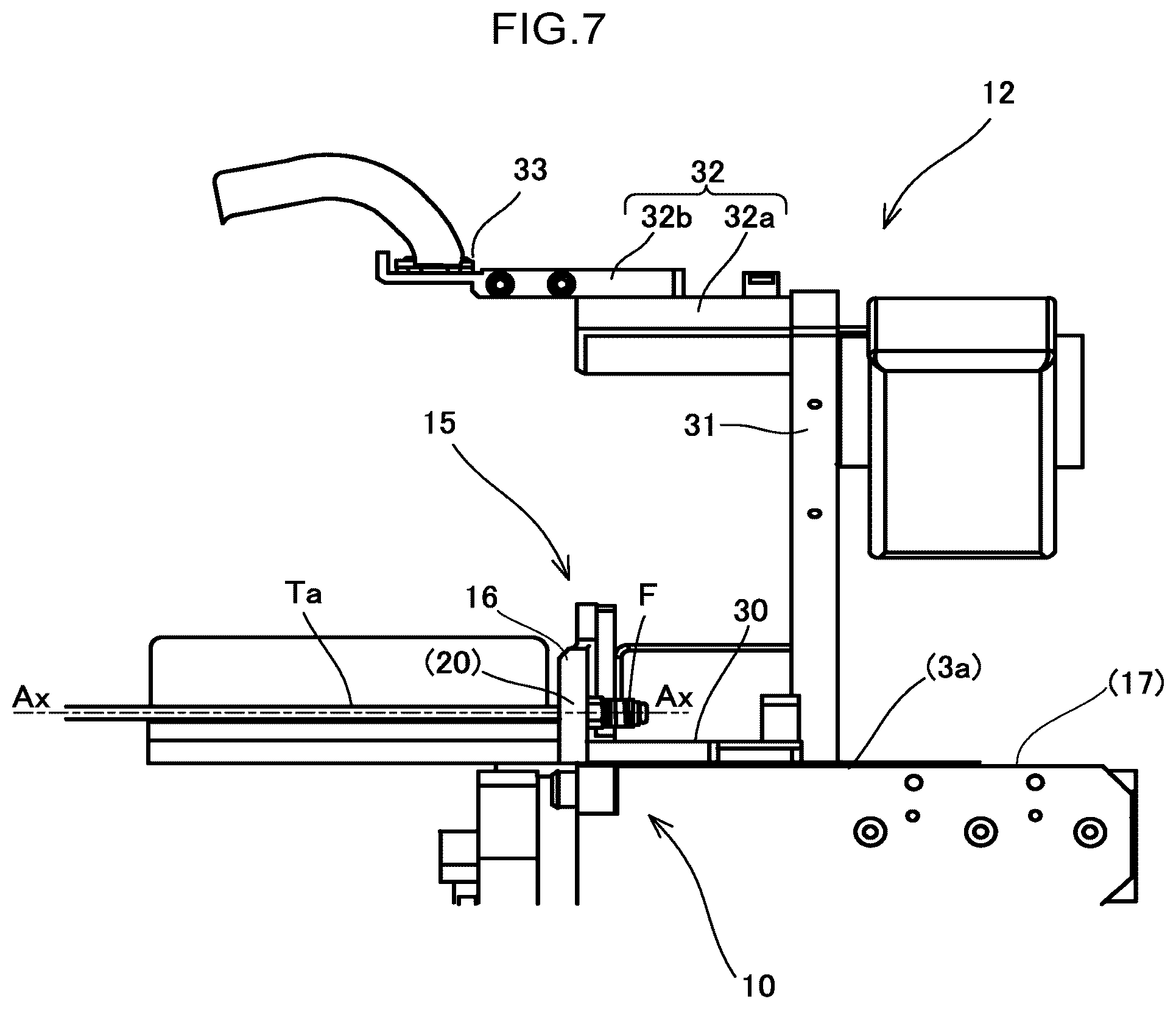 Patent US12576439 Figure 8 – Tube bending system