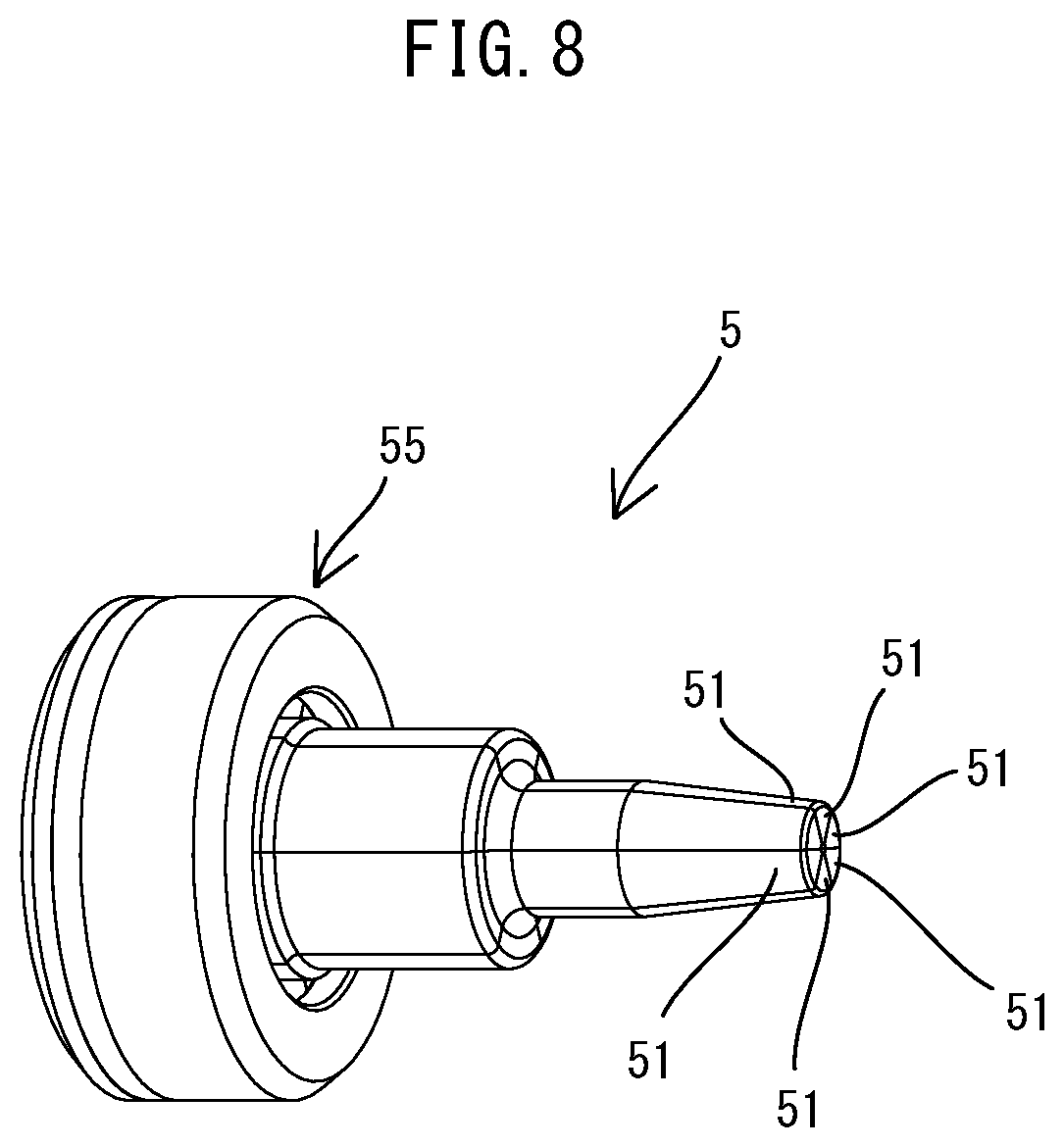 Patent US12576441 Figure 8 – Pipe expanding tool