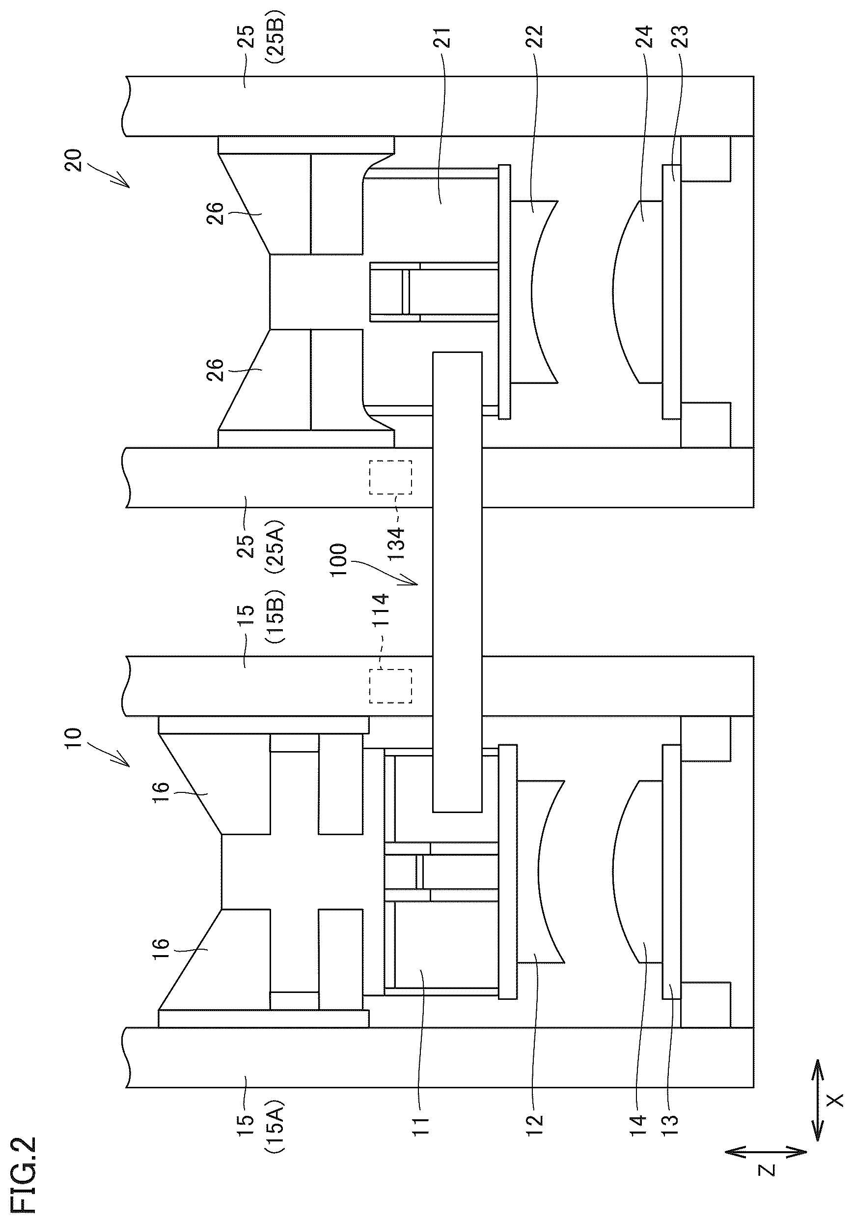 Patent US12576442 Figure 2 – Workpiece transport device