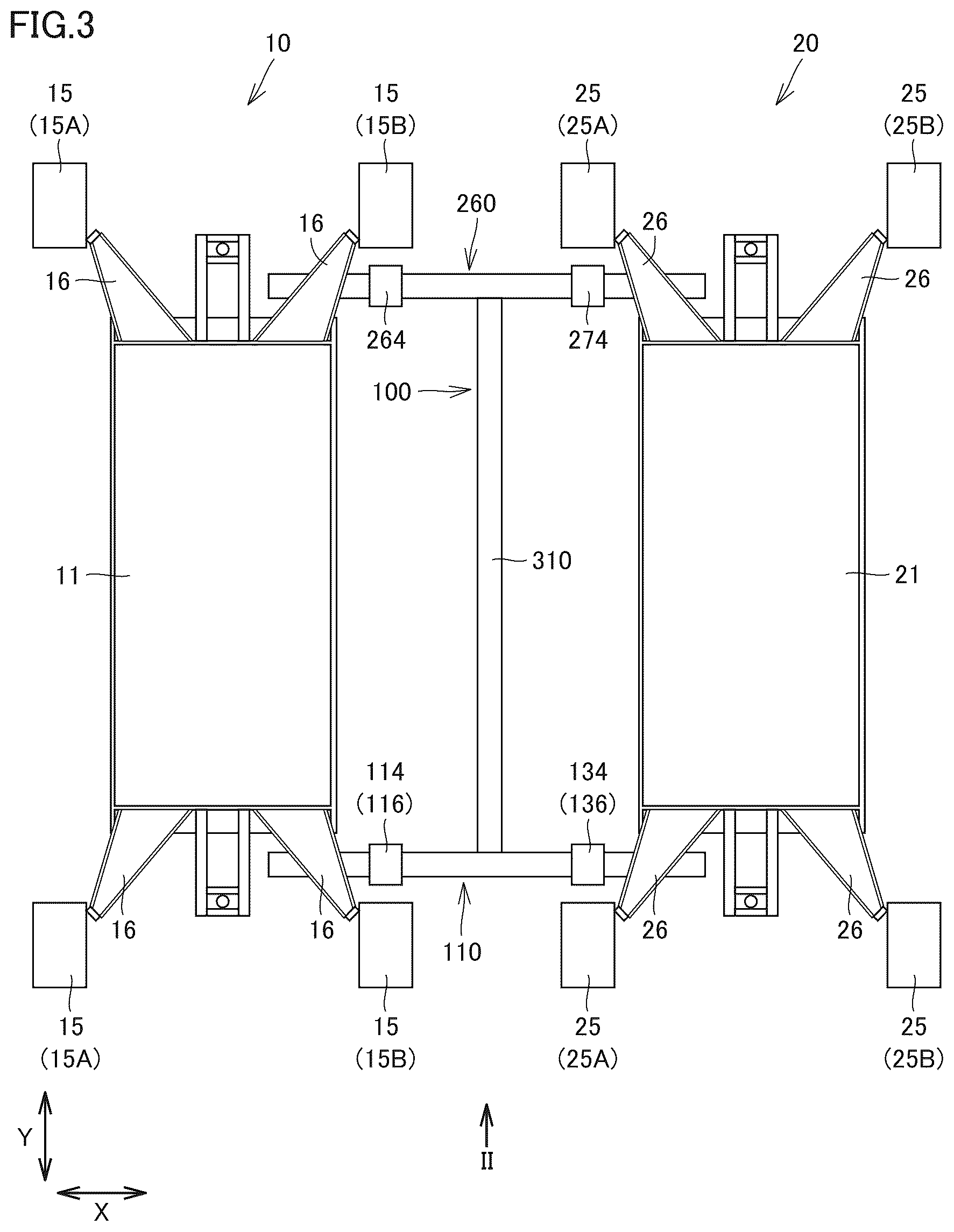 Patent US12576442 Figure 3 – Workpiece transport device