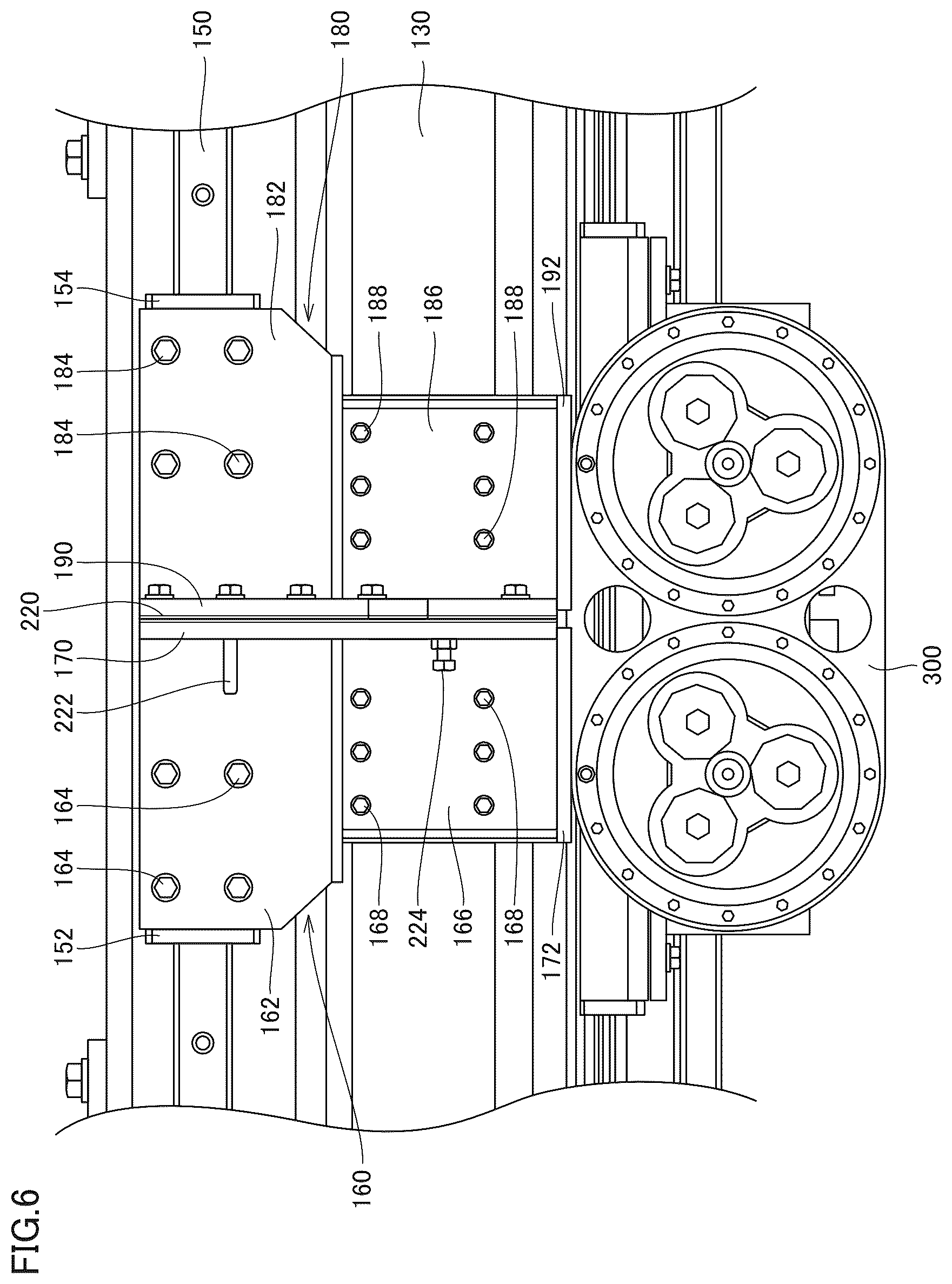 Patent US12576442 Figure 6 – Workpiece transport device