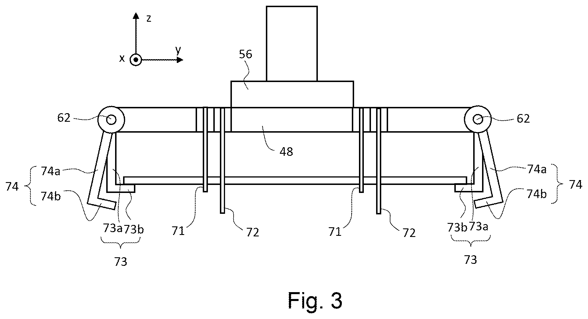 Patent US12576443 Figure 4 – Method of manufacturing press-formed product, apparatus for transporting heated workpiece, and hot-press manufacturing line