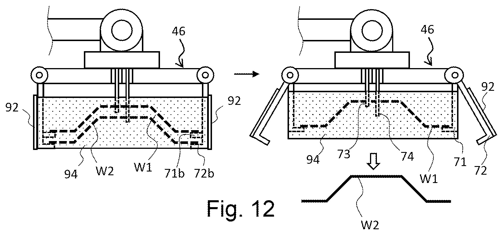 Patent US12576443 Figure 13 – Method of manufacturing press-formed product, apparatus for transporting heated workpiece, and hot-press manufacturing line