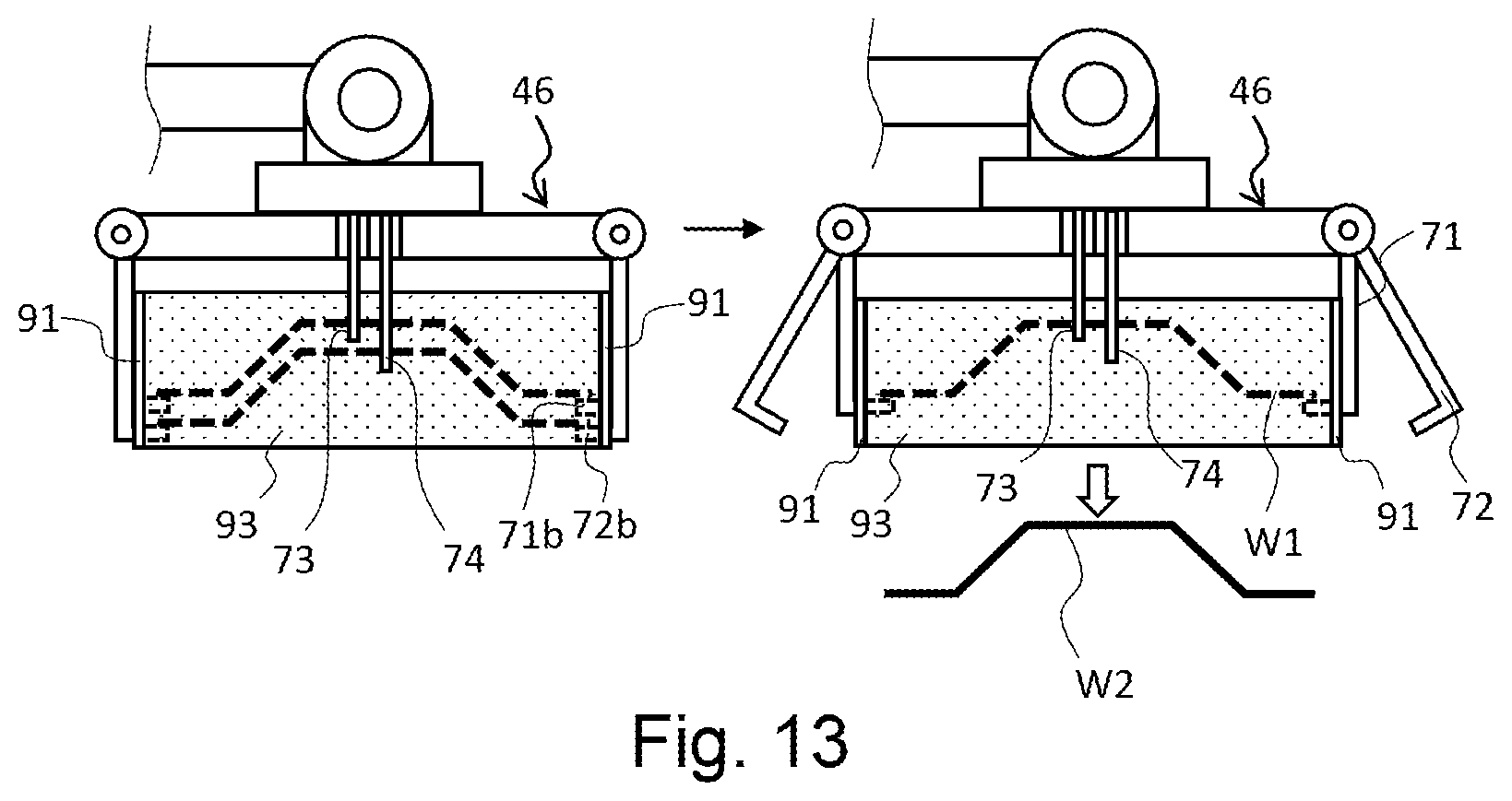Patent US12576443 Figure 14 – Method of manufacturing press-formed product, apparatus for transporting heated workpiece, and hot-press manufacturing line