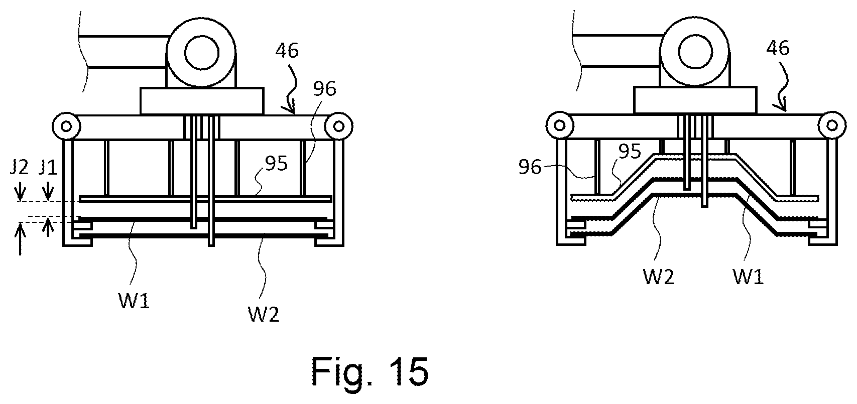 Patent US12576443 Figure 16 – Method of manufacturing press-formed product, apparatus for transporting heated workpiece, and hot-press manufacturing line