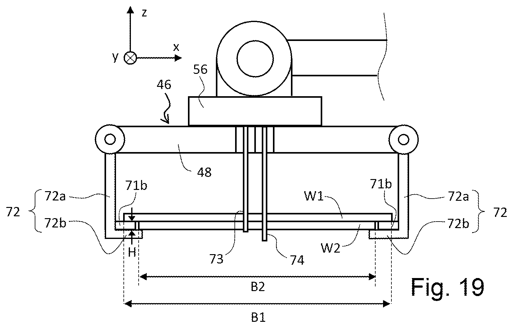Patent US12576443 Figure 20 – Method of manufacturing press-formed product, apparatus for transporting heated workpiece, and hot-press manufacturing line