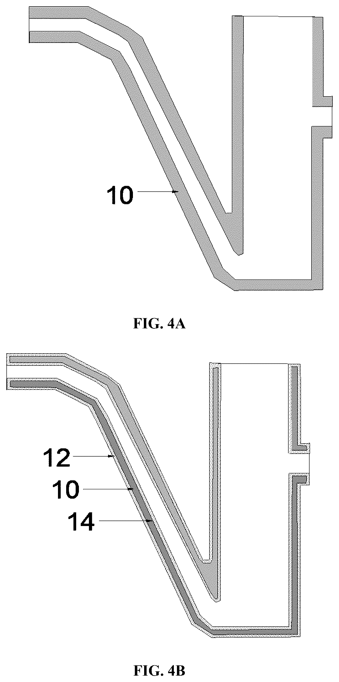 Patent US12576445 Figure 4 – Casting process for making an erosion and wear resistant shot chamber for die casting applications