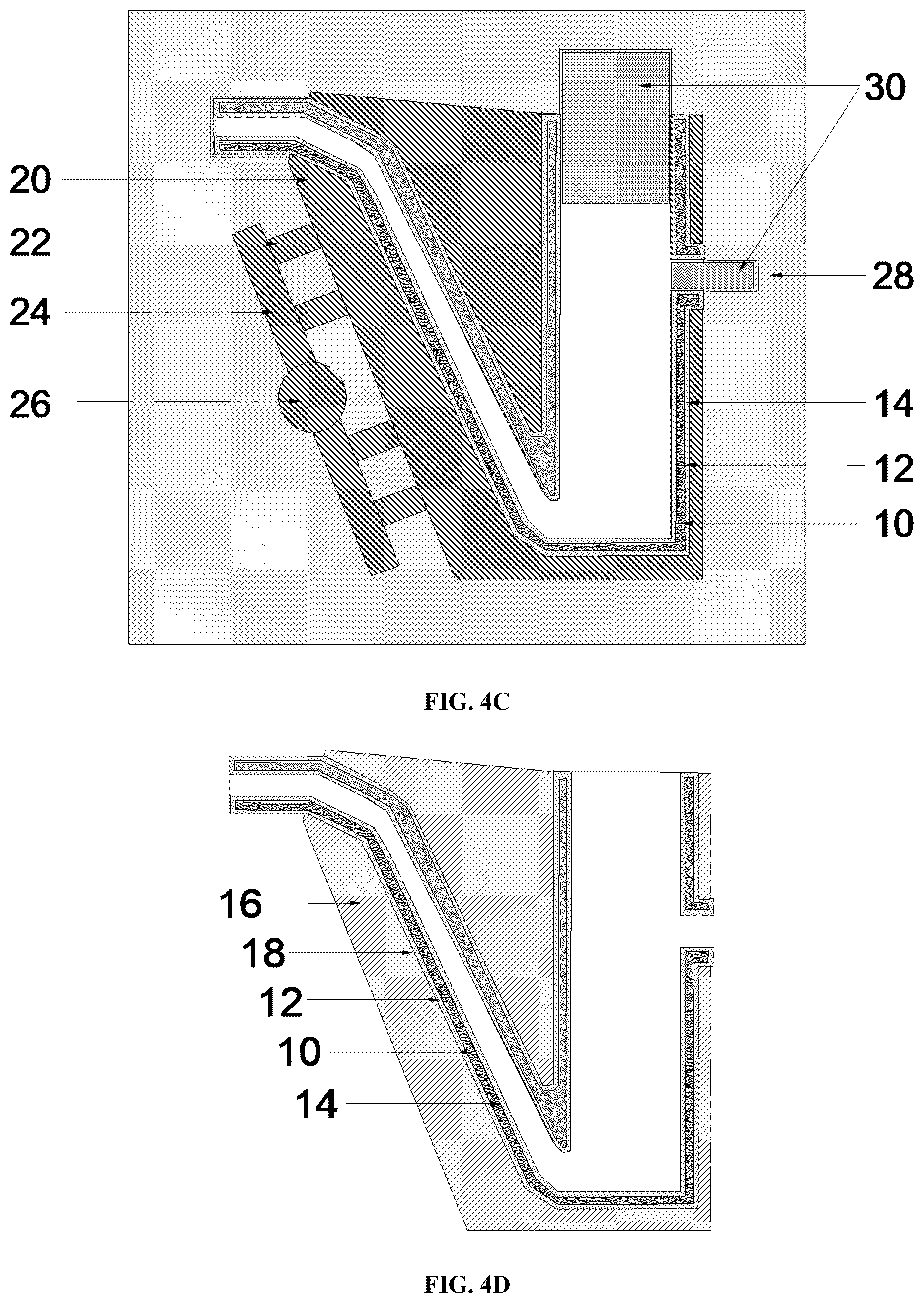 Patent US12576445 Figure 5 – Casting process for making an erosion and wear resistant shot chamber for die casting applications