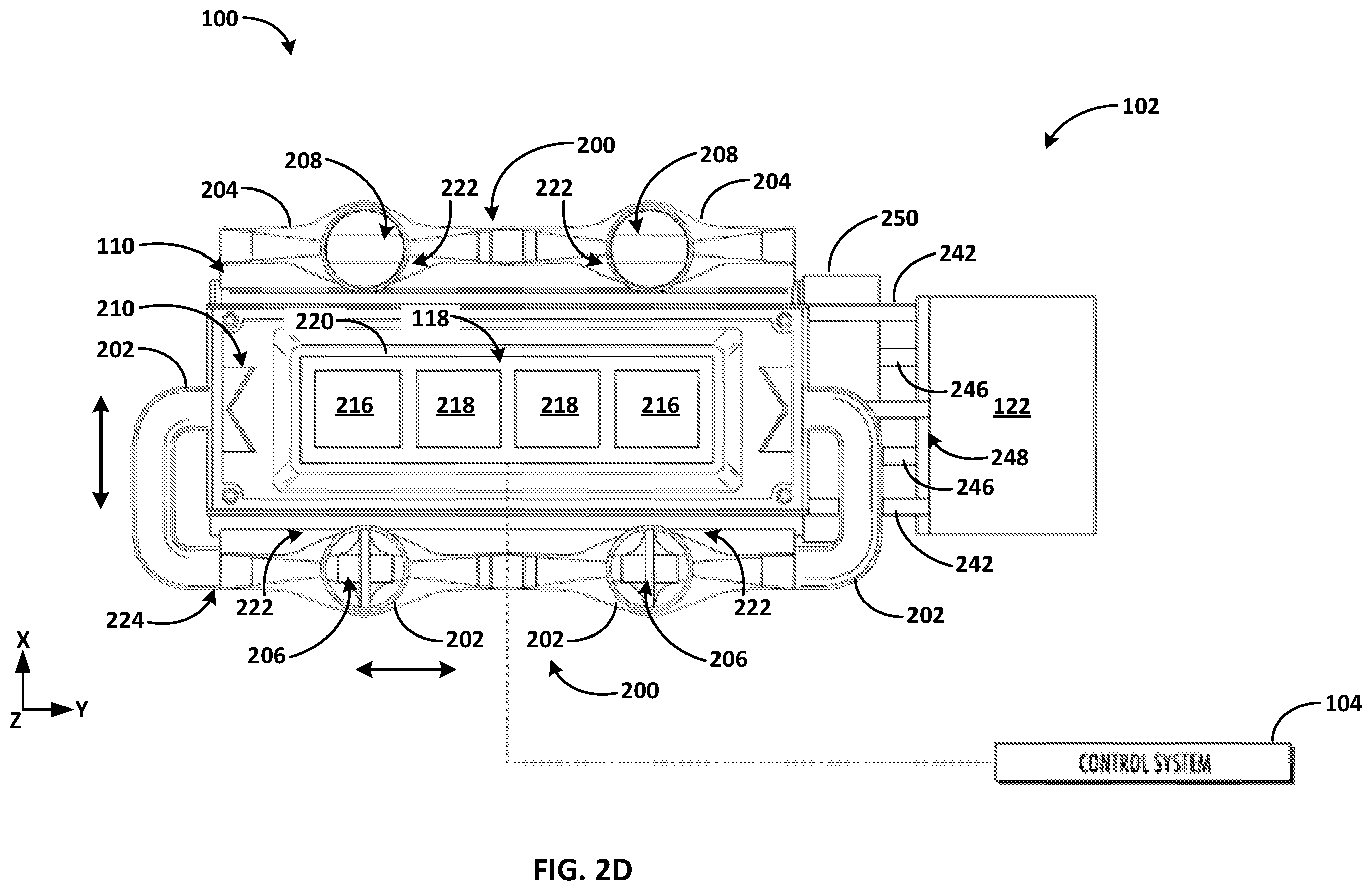 Patent US12576446 Figure 6 – Additive manufacturing build units with process gas inertization systems