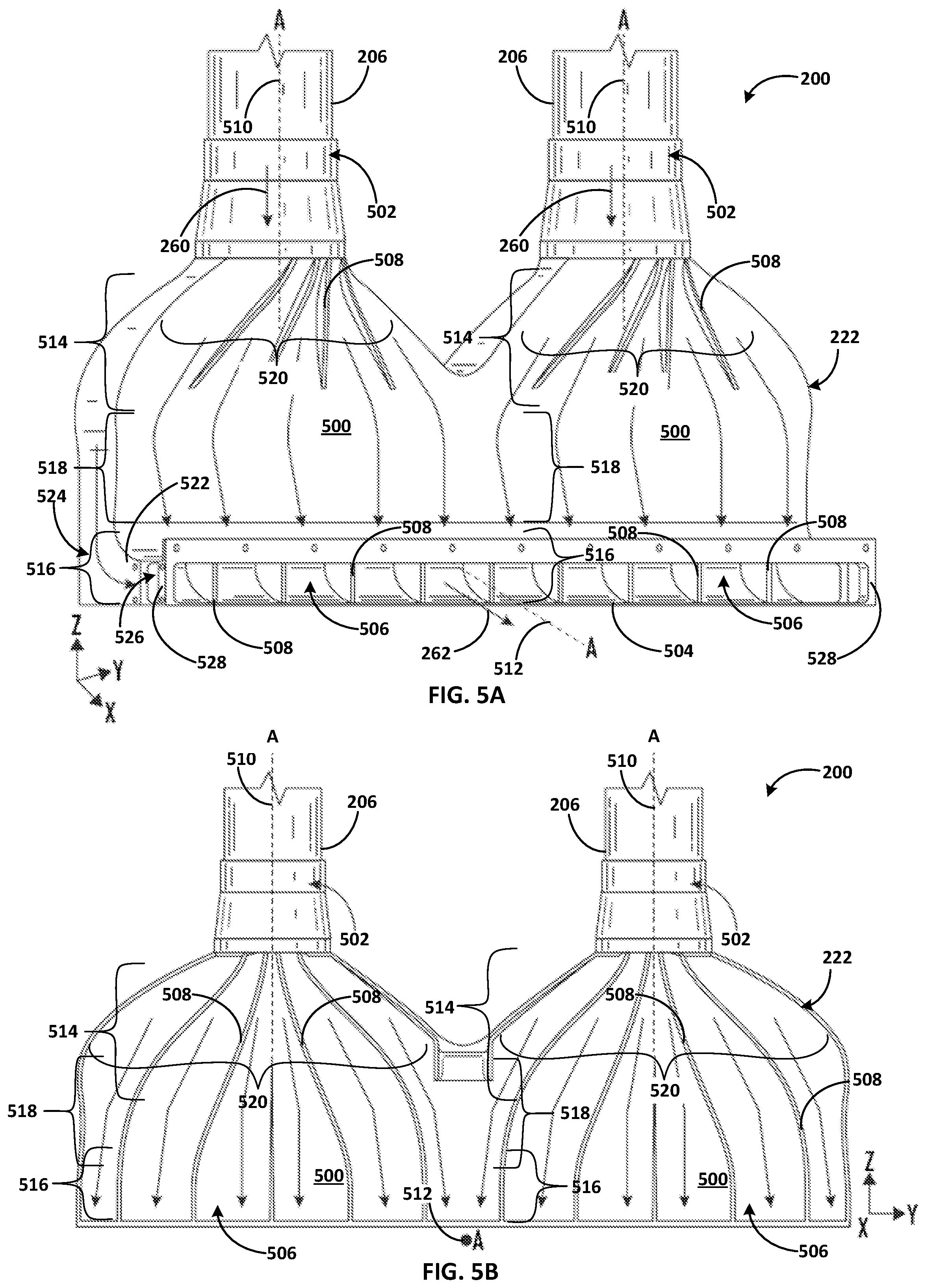 Patent US12576446 Figure 12 – Additive manufacturing build units with process gas inertization systems