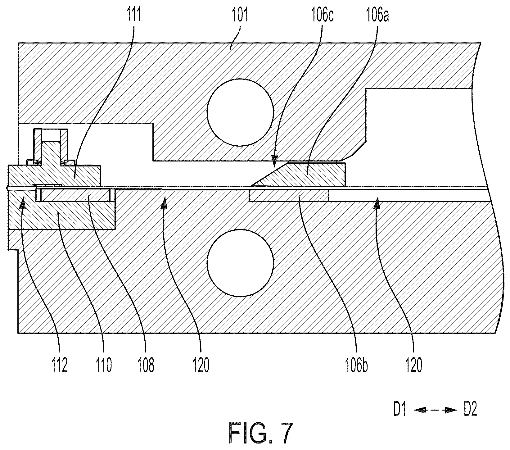 Patent US12576447 Figure 7 – Optical fiber modules for additive manufacturing systems
