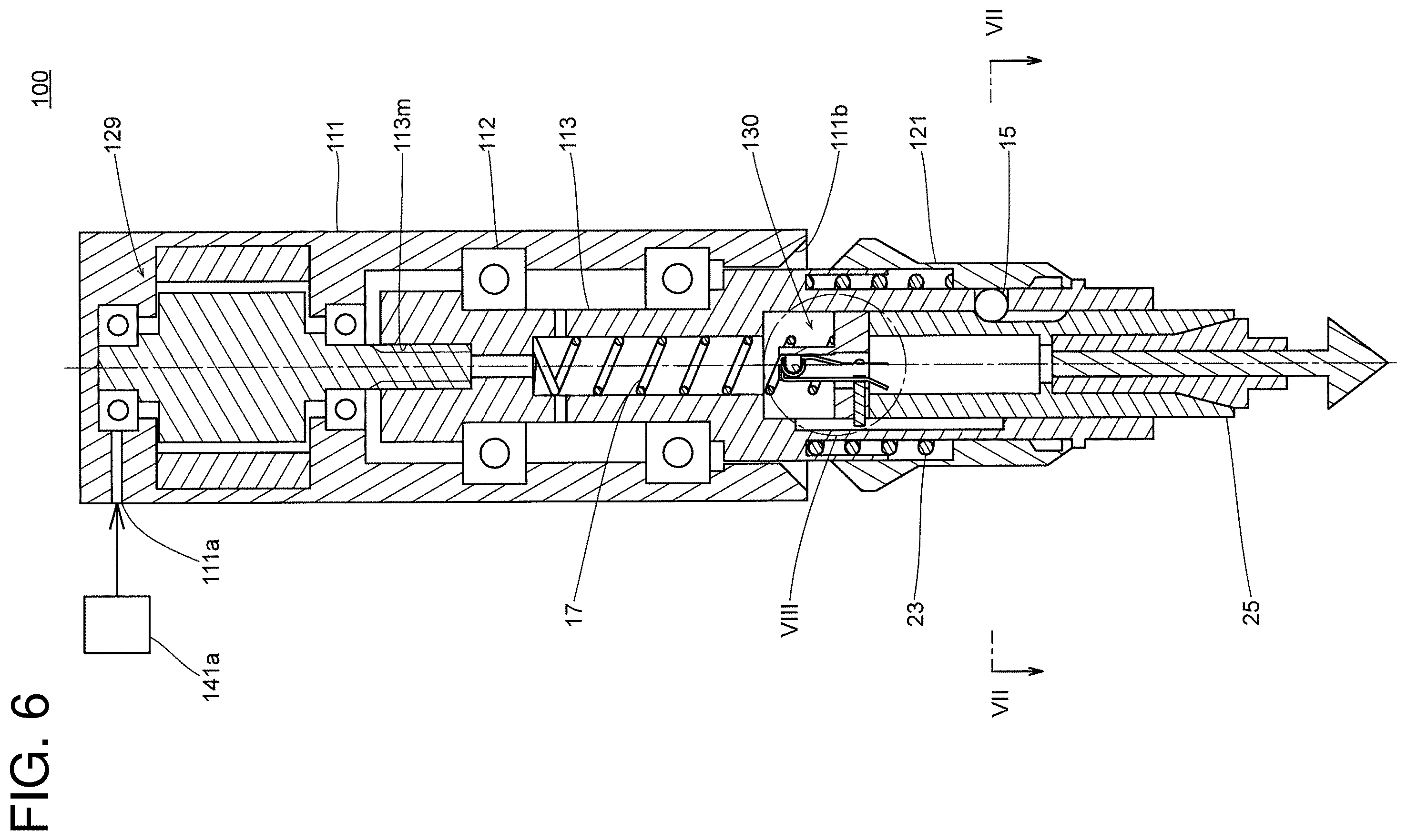 Patent US12576449 Figure 6 – Processing tool