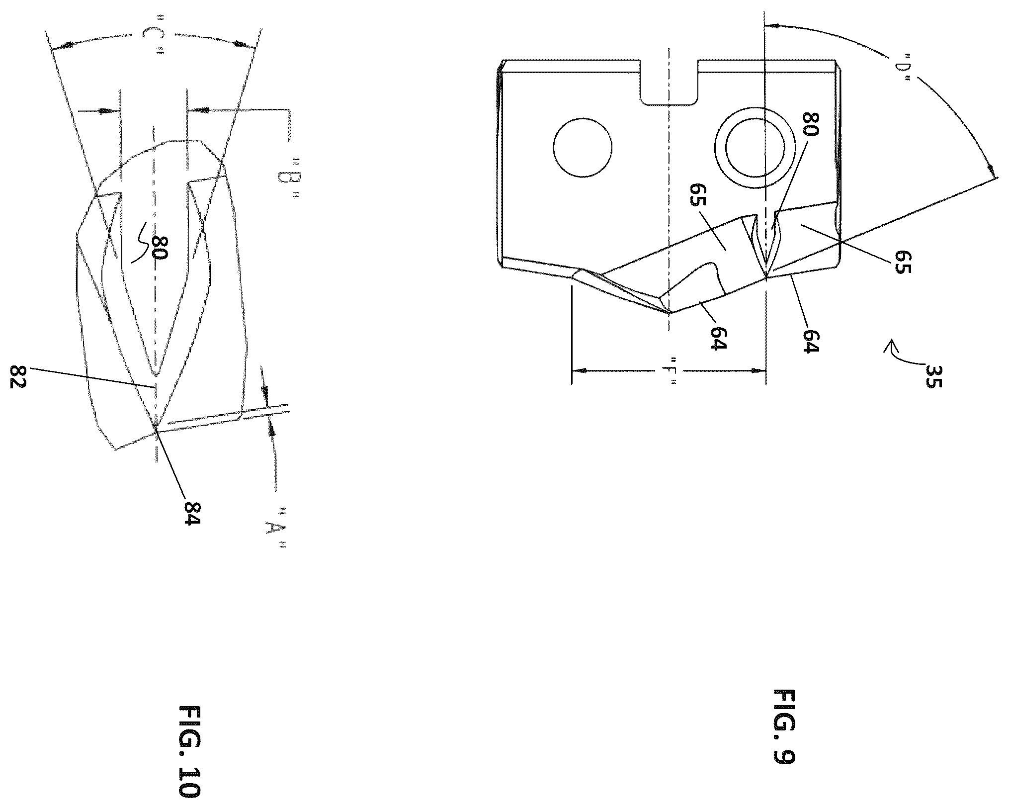 Patent US12576453 Figure 4 – Machining system and cutting insert and methods