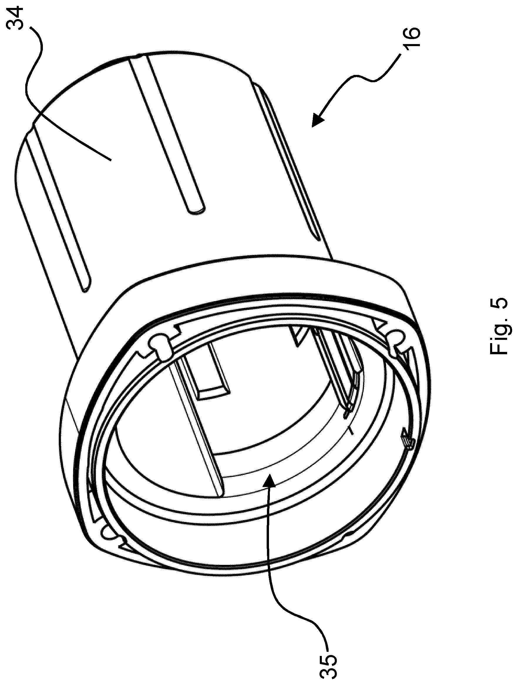 Patent US12576470 Figure 4 – Electric hand tool