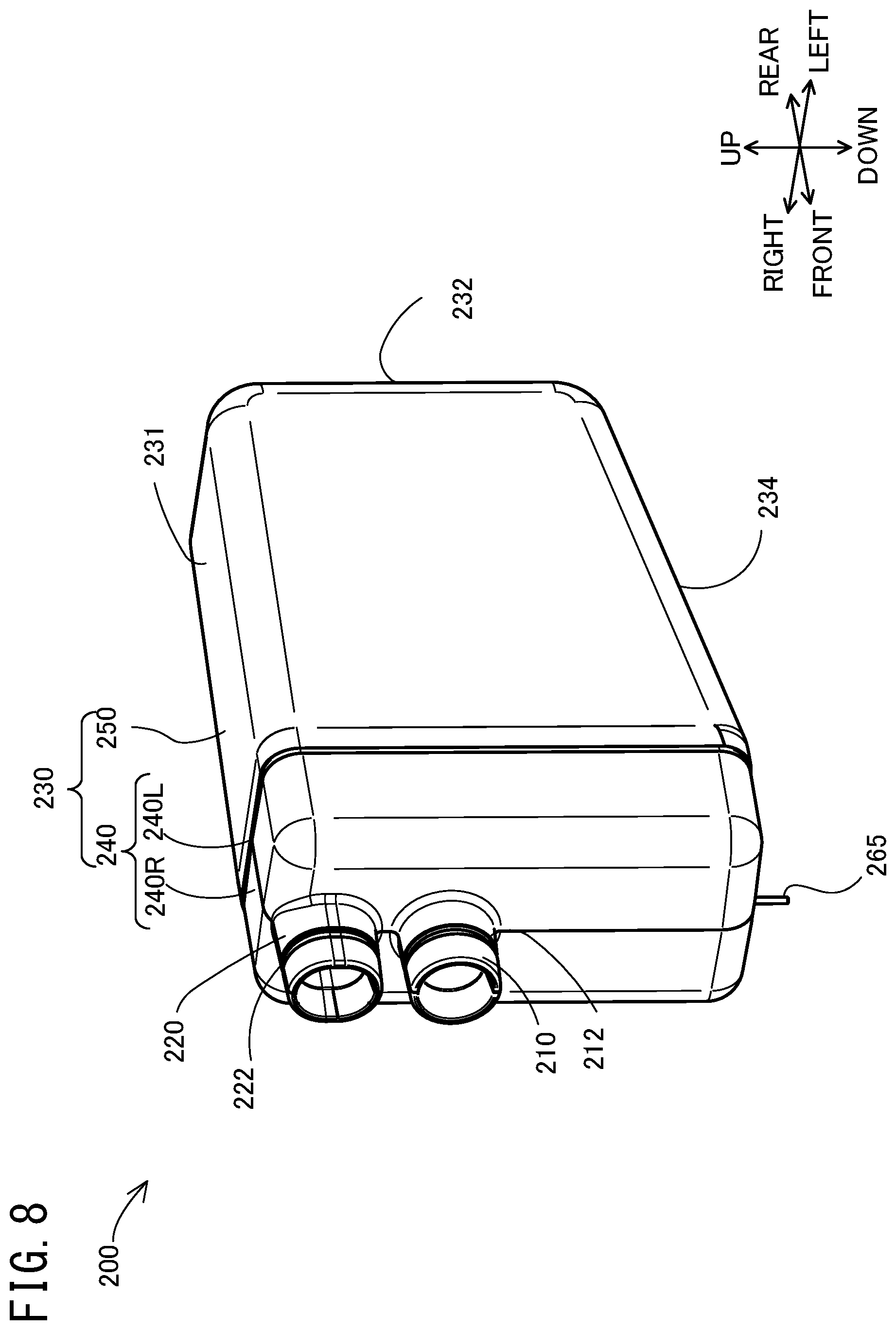 Patent US12576471 Figure 8 – Belt sander
