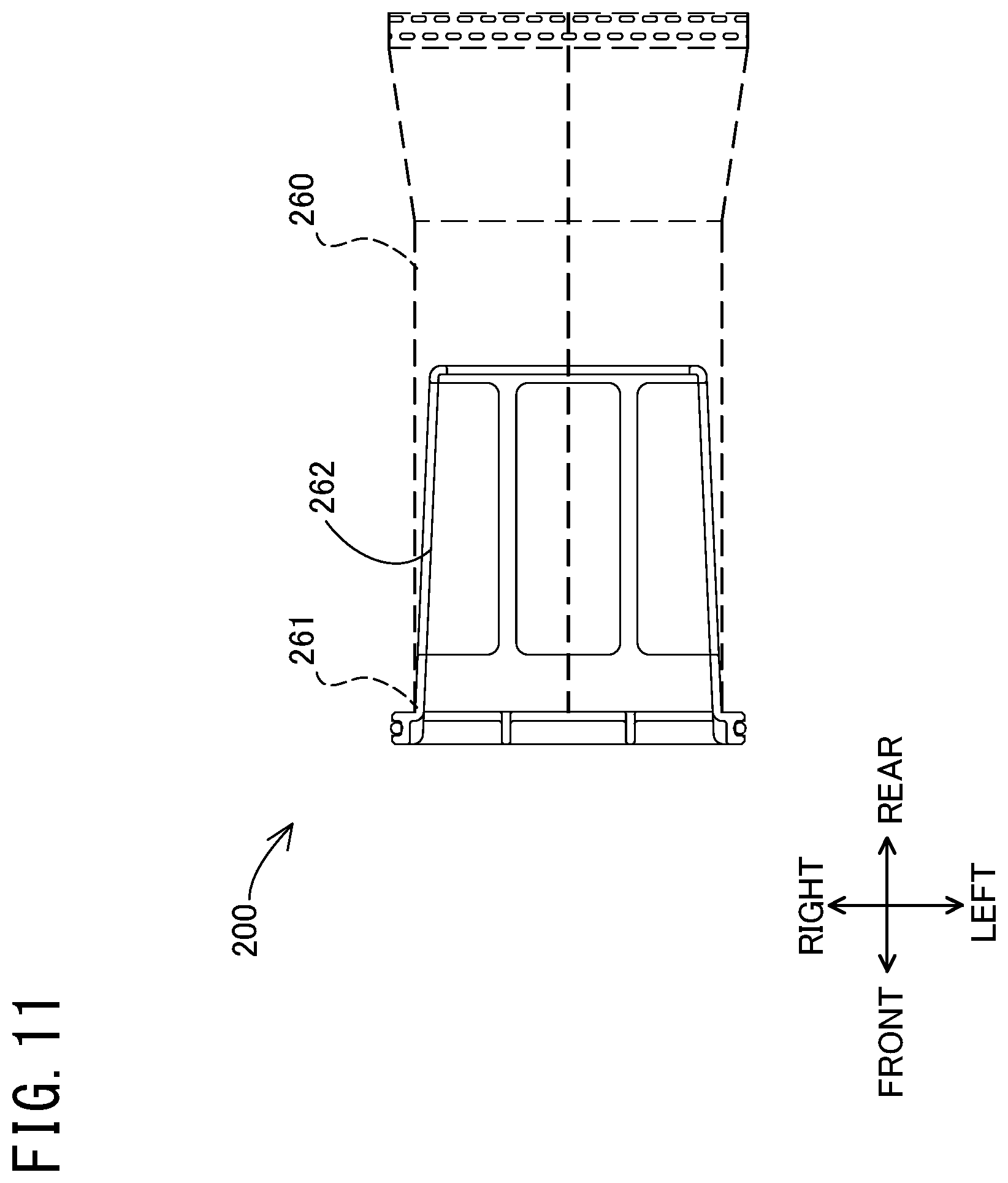 Patent US12576471 Figure 11 – Belt sander