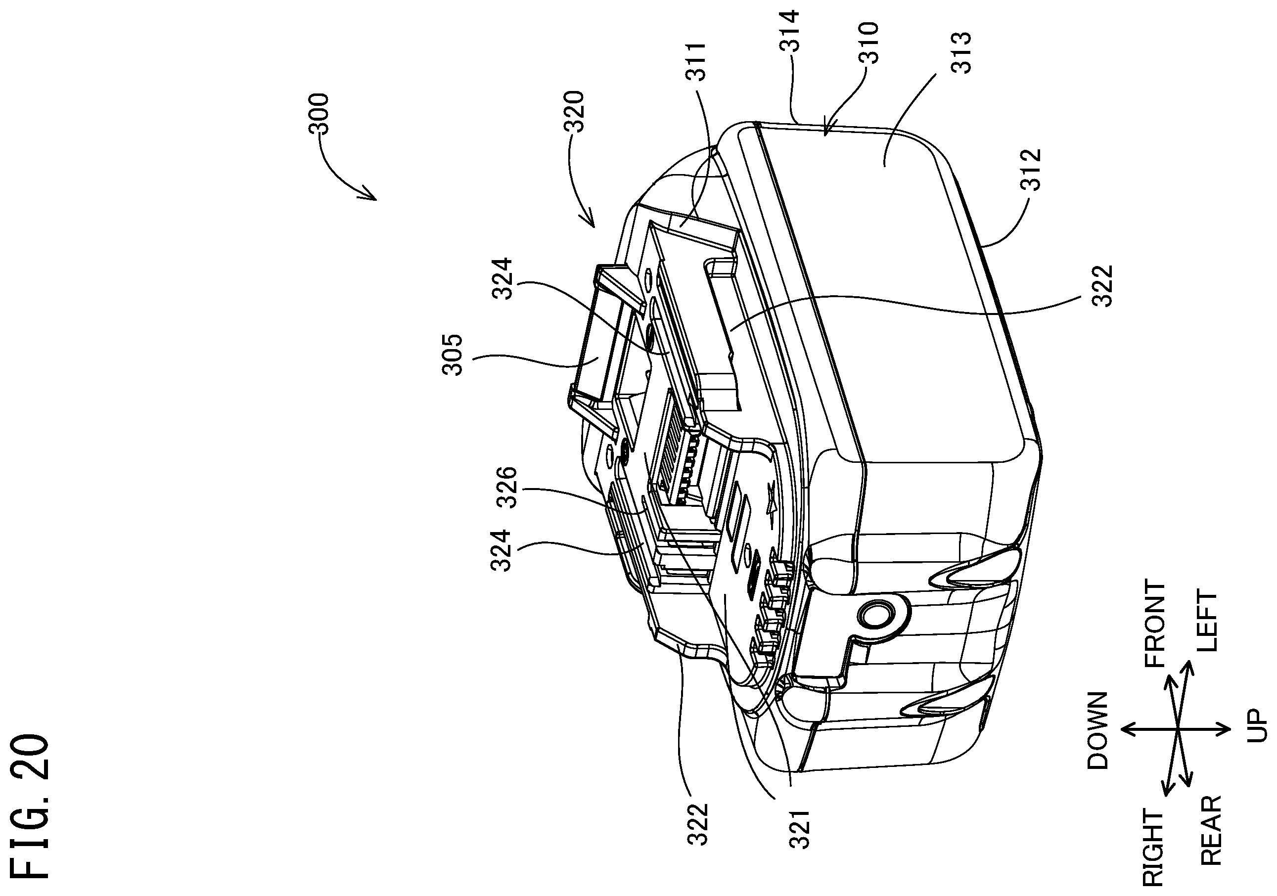 Patent US12576471 Figure 20 – Belt sander