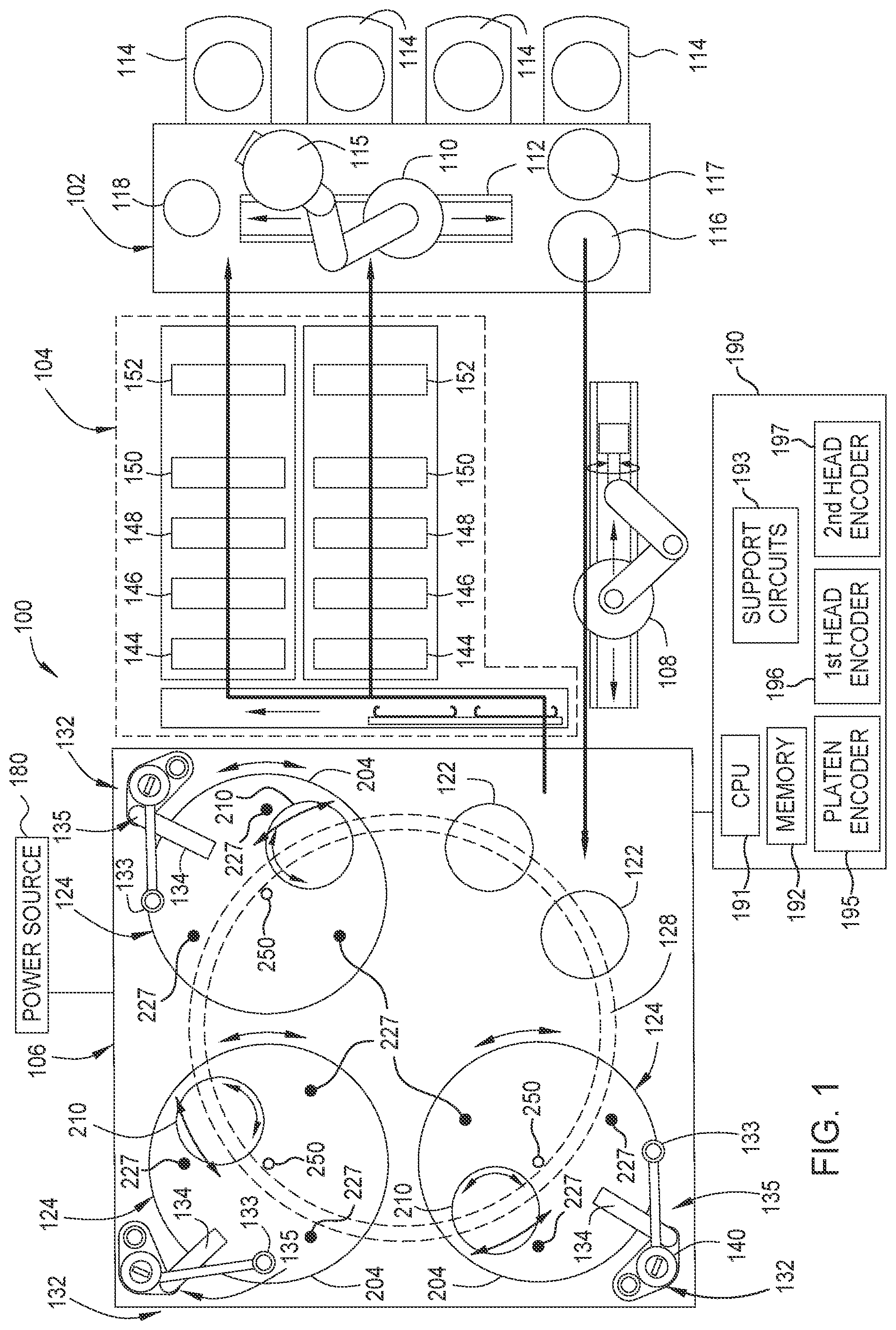 Patent US12576475 Figure 1 – Determining the orientation of a substrate in-situ