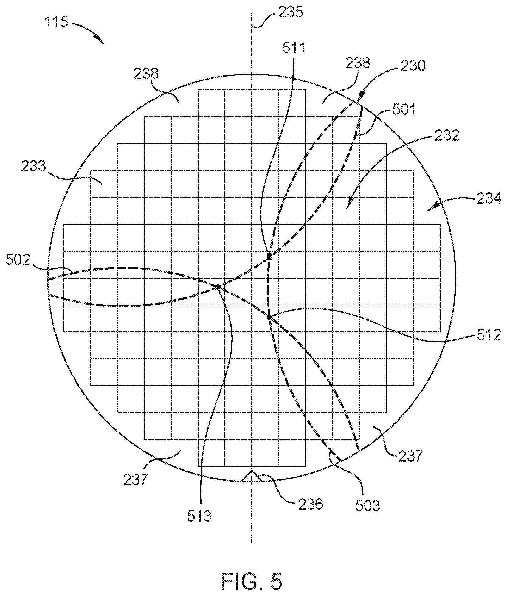 Patent US12576475 Figure 6 – Determining the orientation of a substrate in-situ