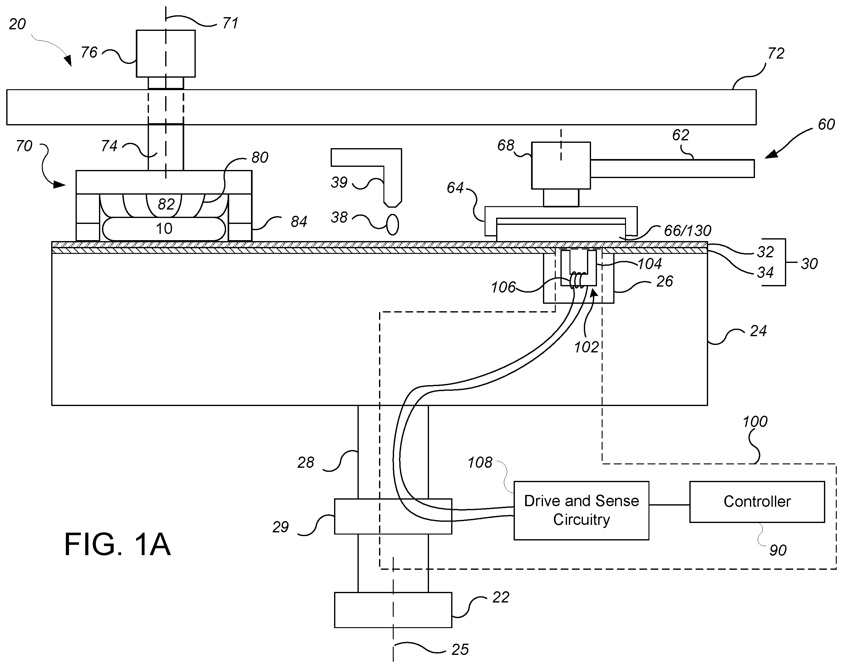Patent US12576476 Figure 1 – Pad conditioner cut rate monitoring