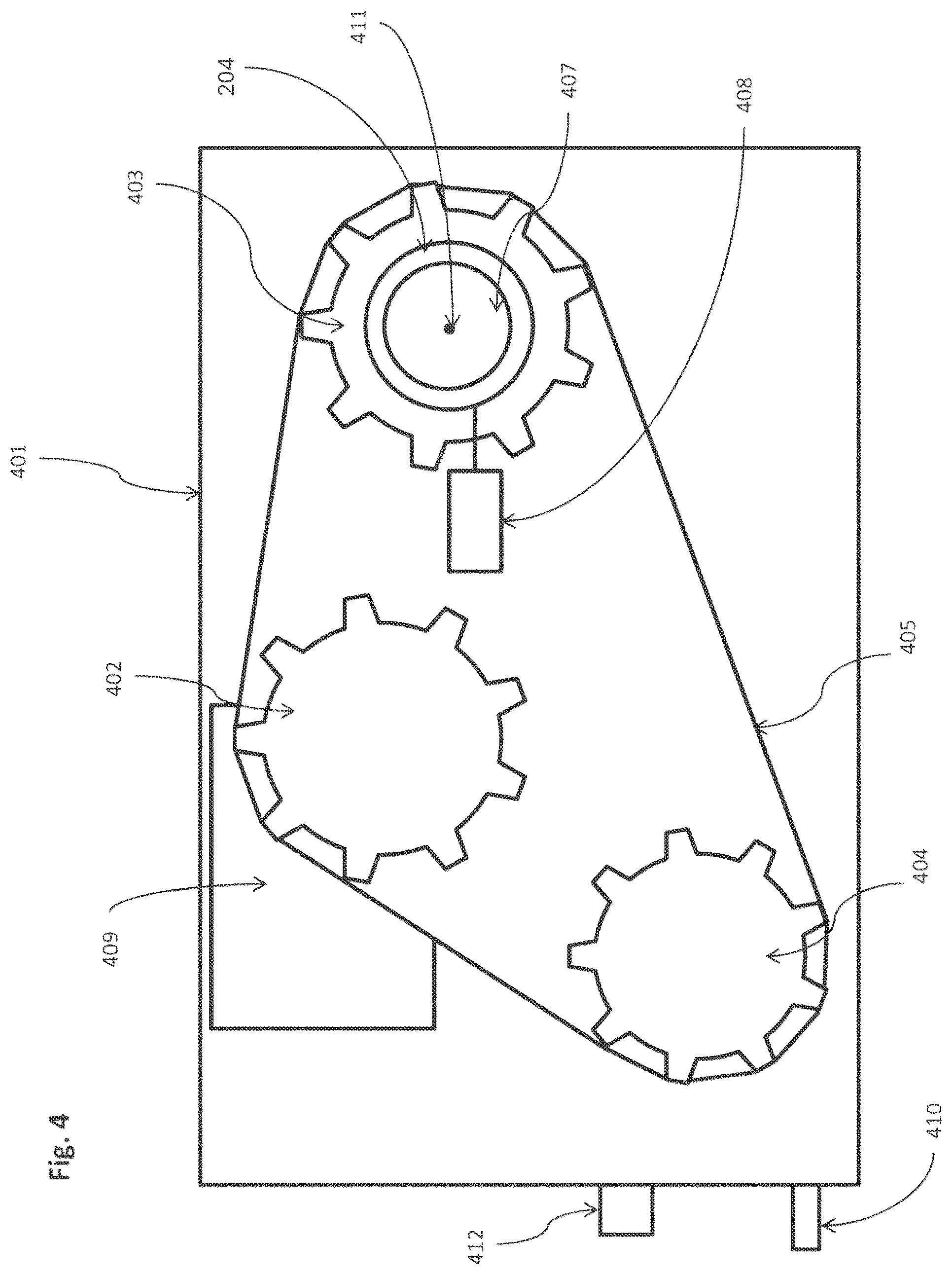 Patent US12576477 Figure 4 – Dresser apparatus for dressing a grinding wheel