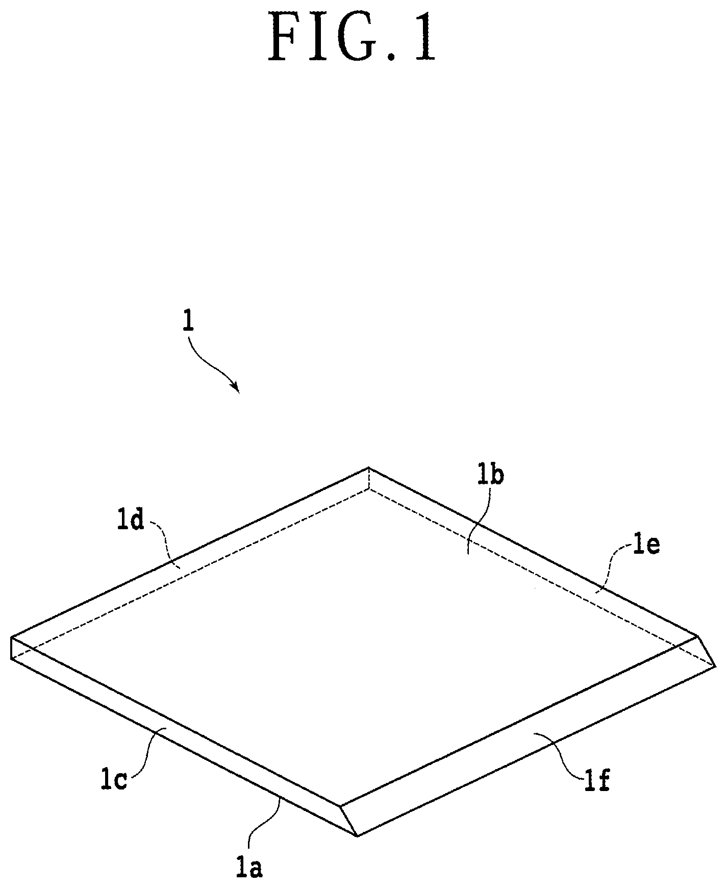 Patent US12576480 Figure 1 – Dressing board and shape determining method