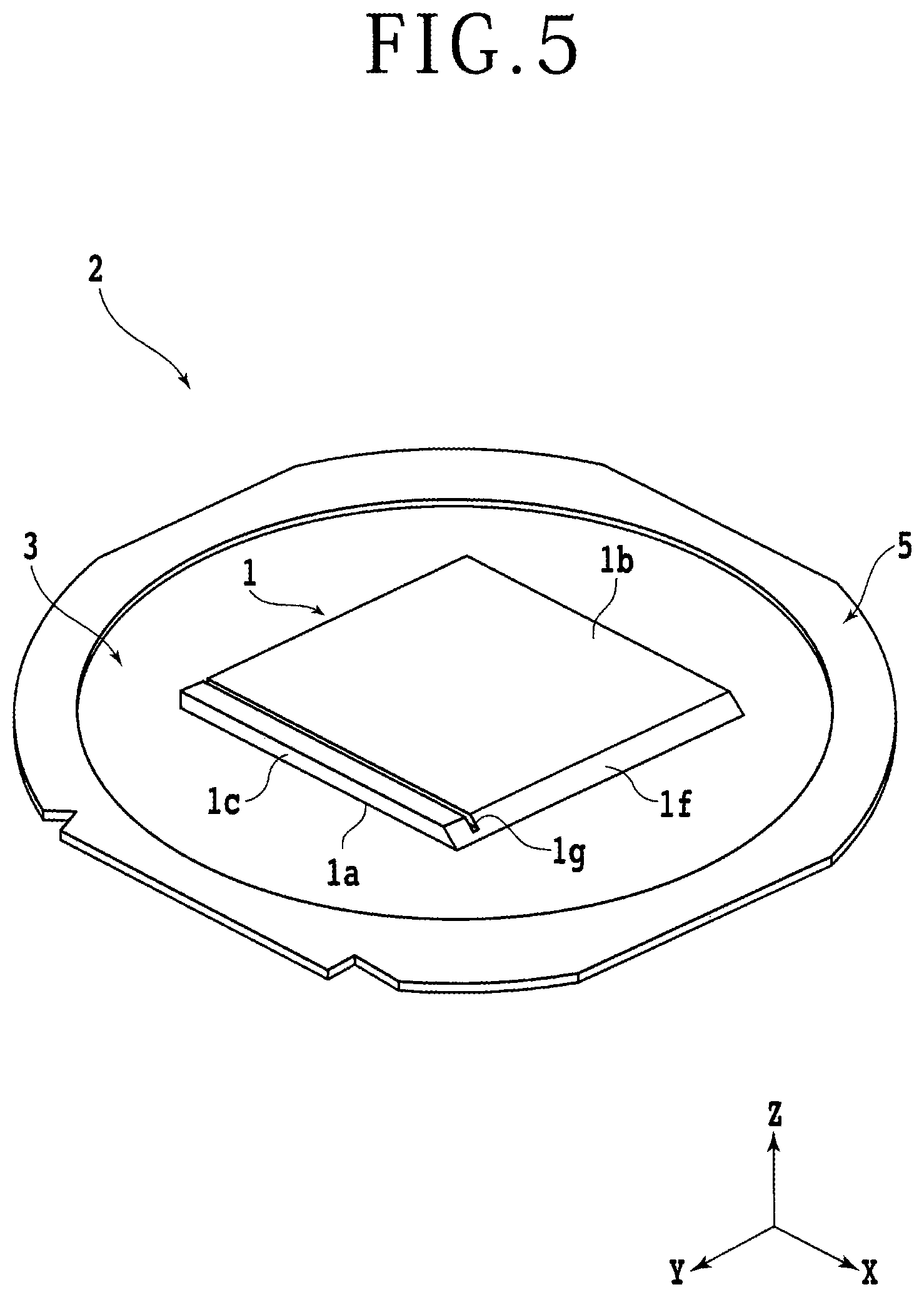 Patent US12576480 Figure 5 – Dressing board and shape determining method