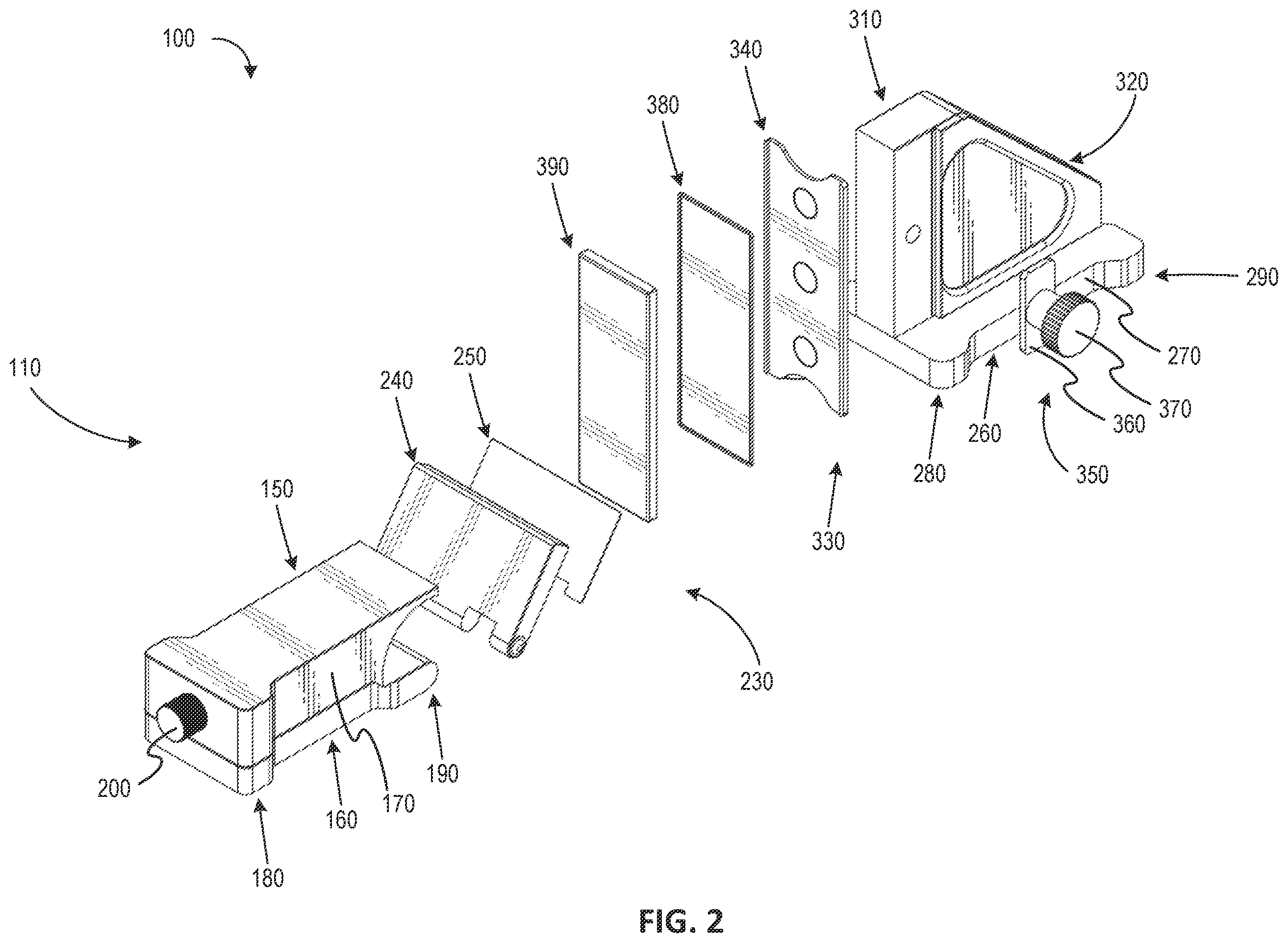 Patent US12576481 Figure 2 – Adjustable angle roller sharpener and method of use