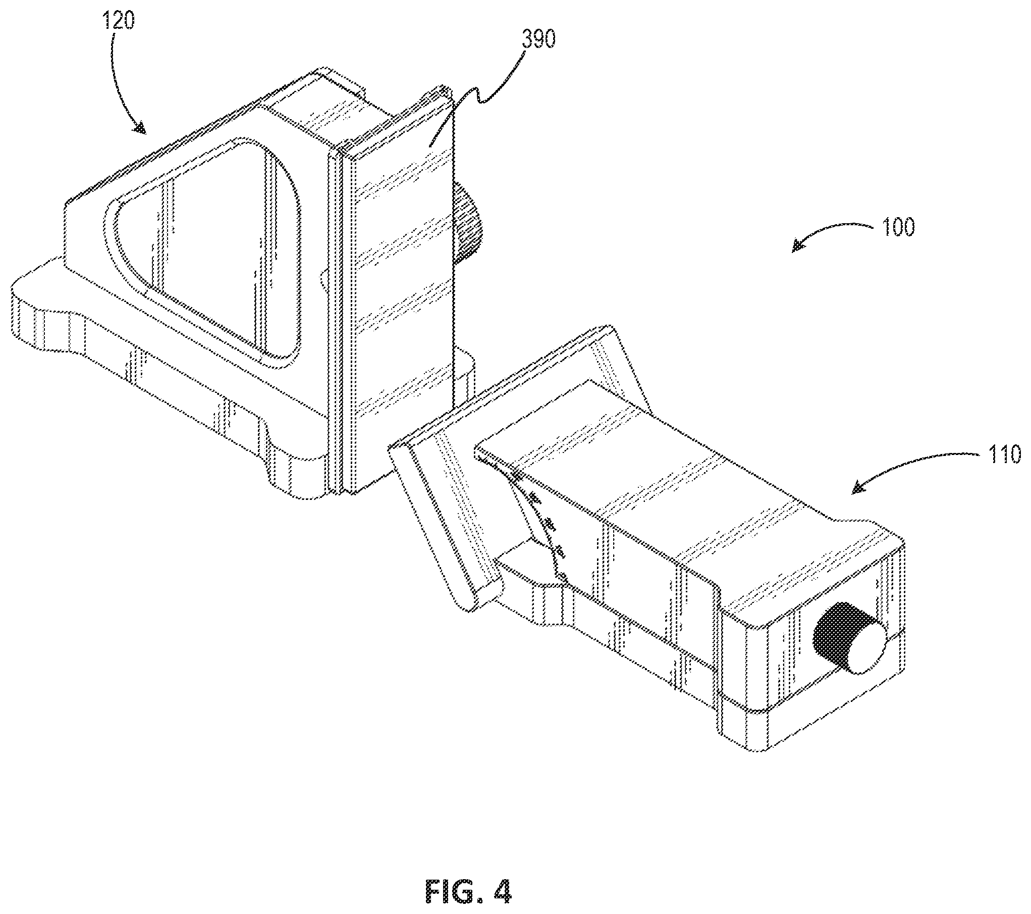 Patent US12576481 Figure 4 – Adjustable angle roller sharpener and method of use