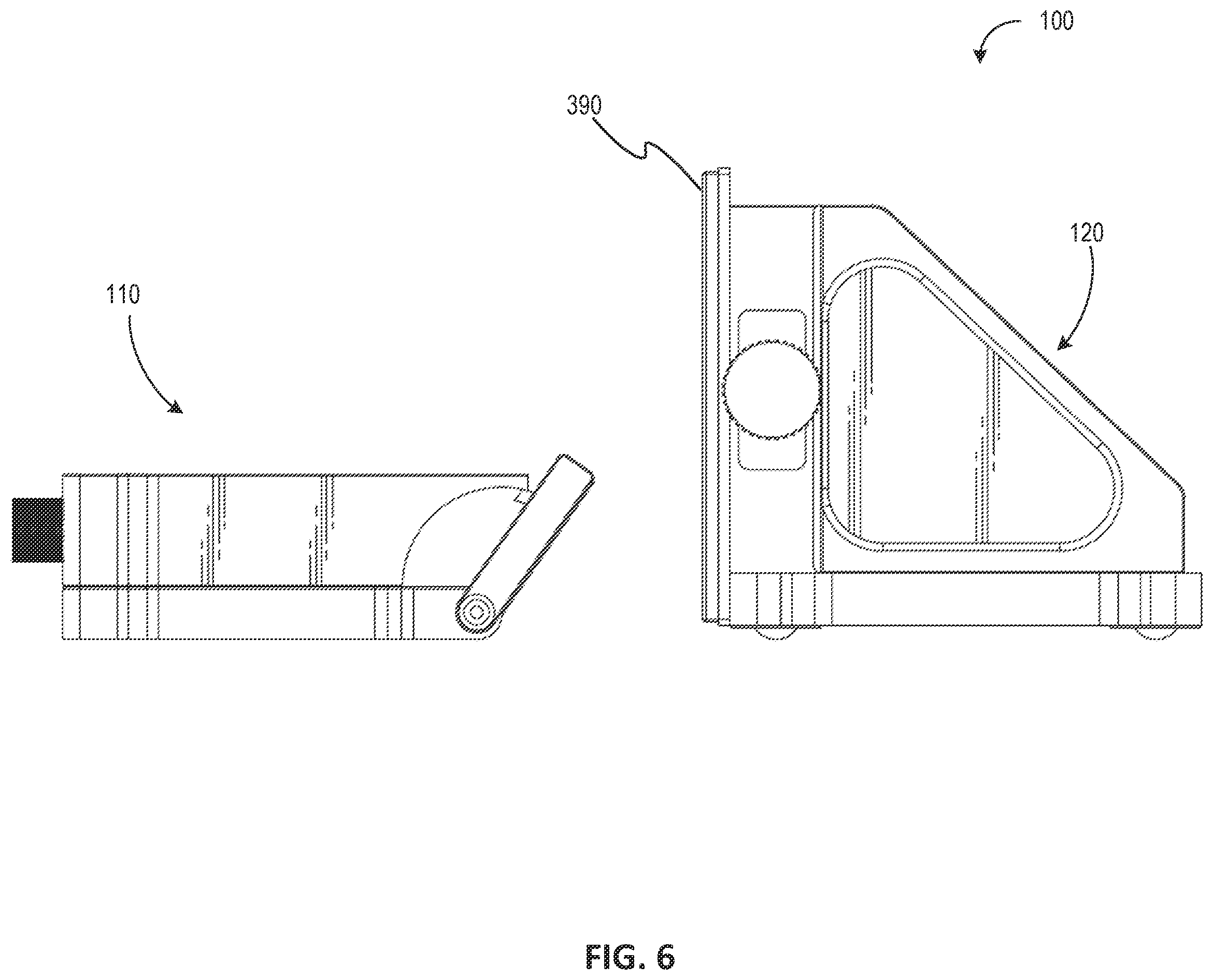 Patent US12576481 Figure 6 – Adjustable angle roller sharpener and method of use