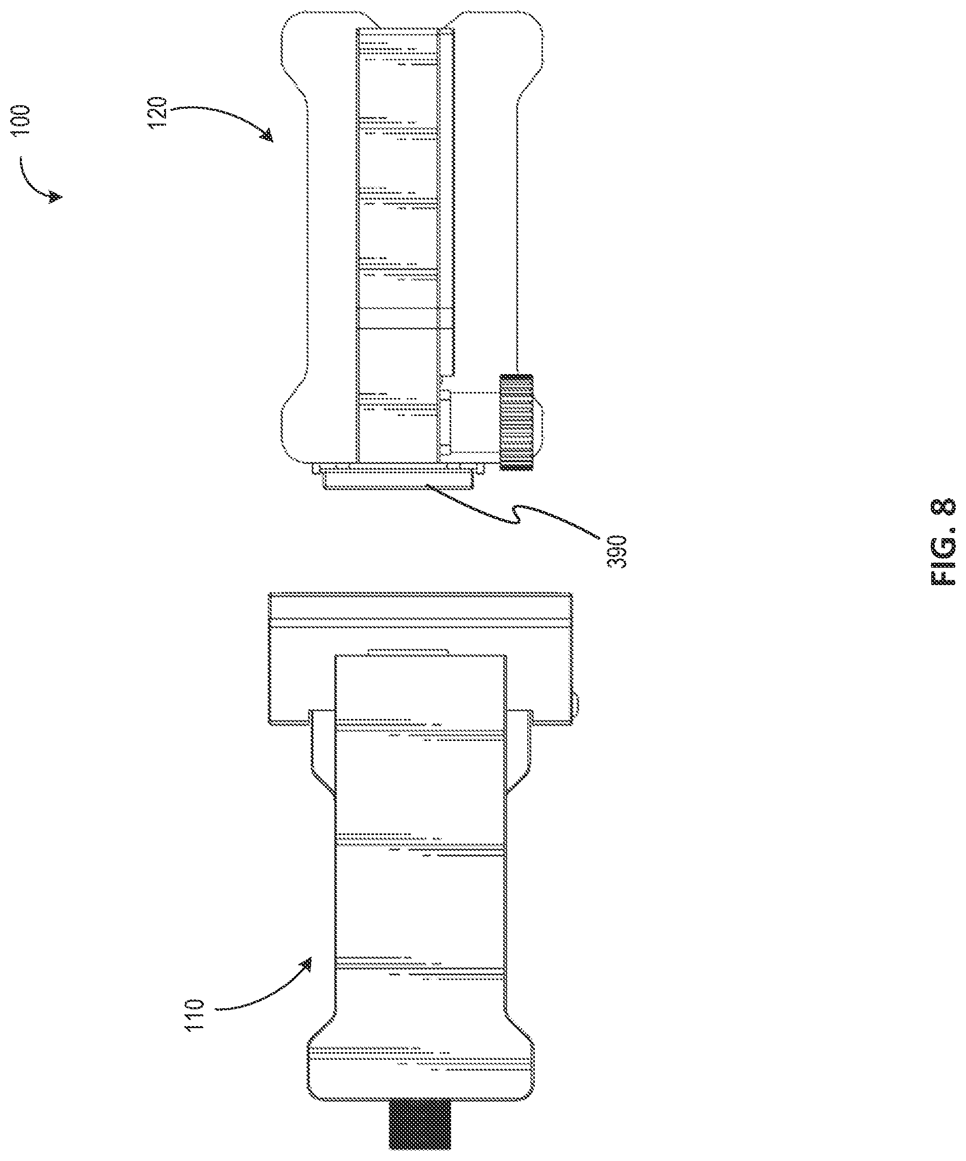 Patent US12576481 Figure 8 – Adjustable angle roller sharpener and method of use