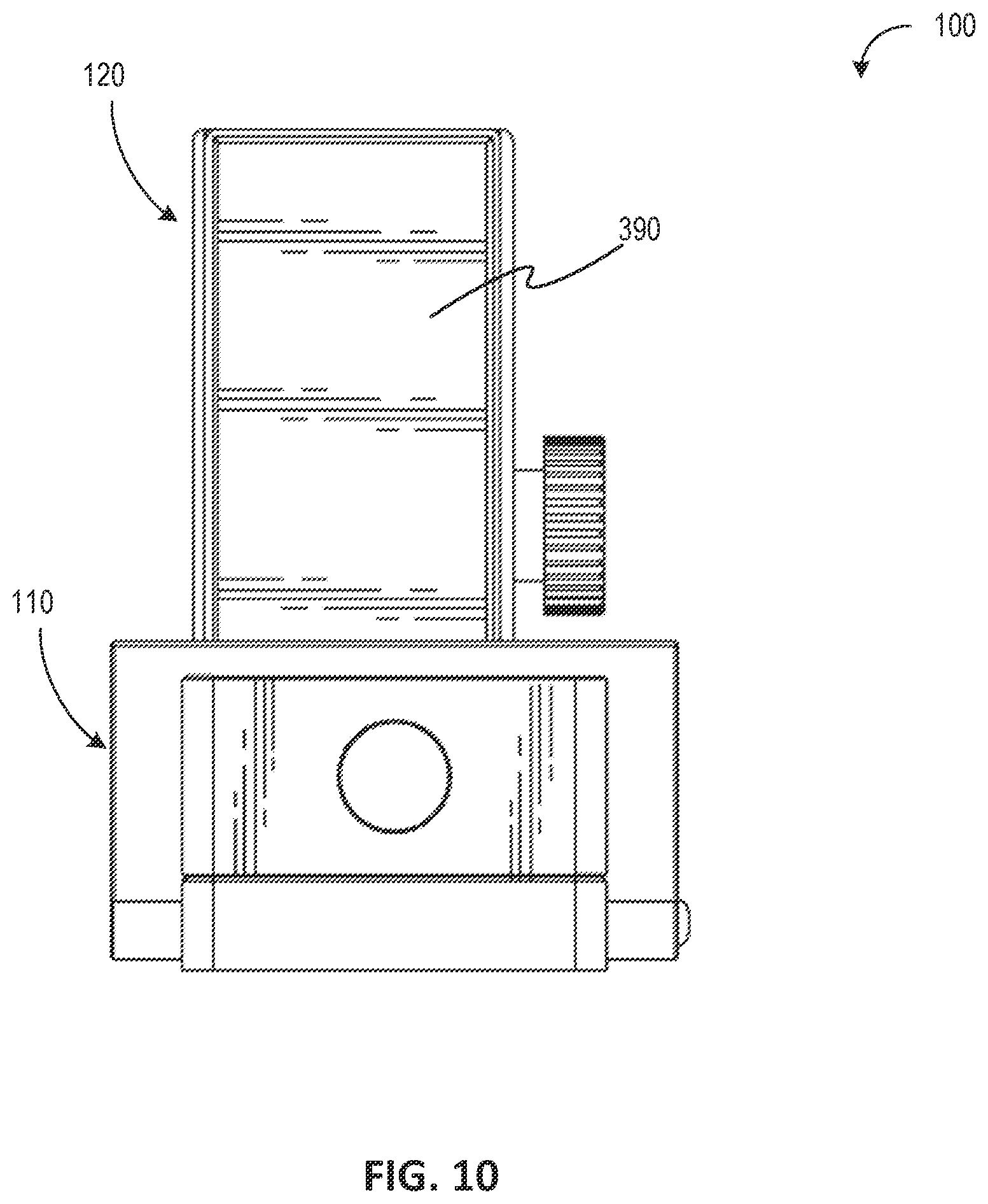 Patent US12576481 Figure 10 – Adjustable angle roller sharpener and method of use