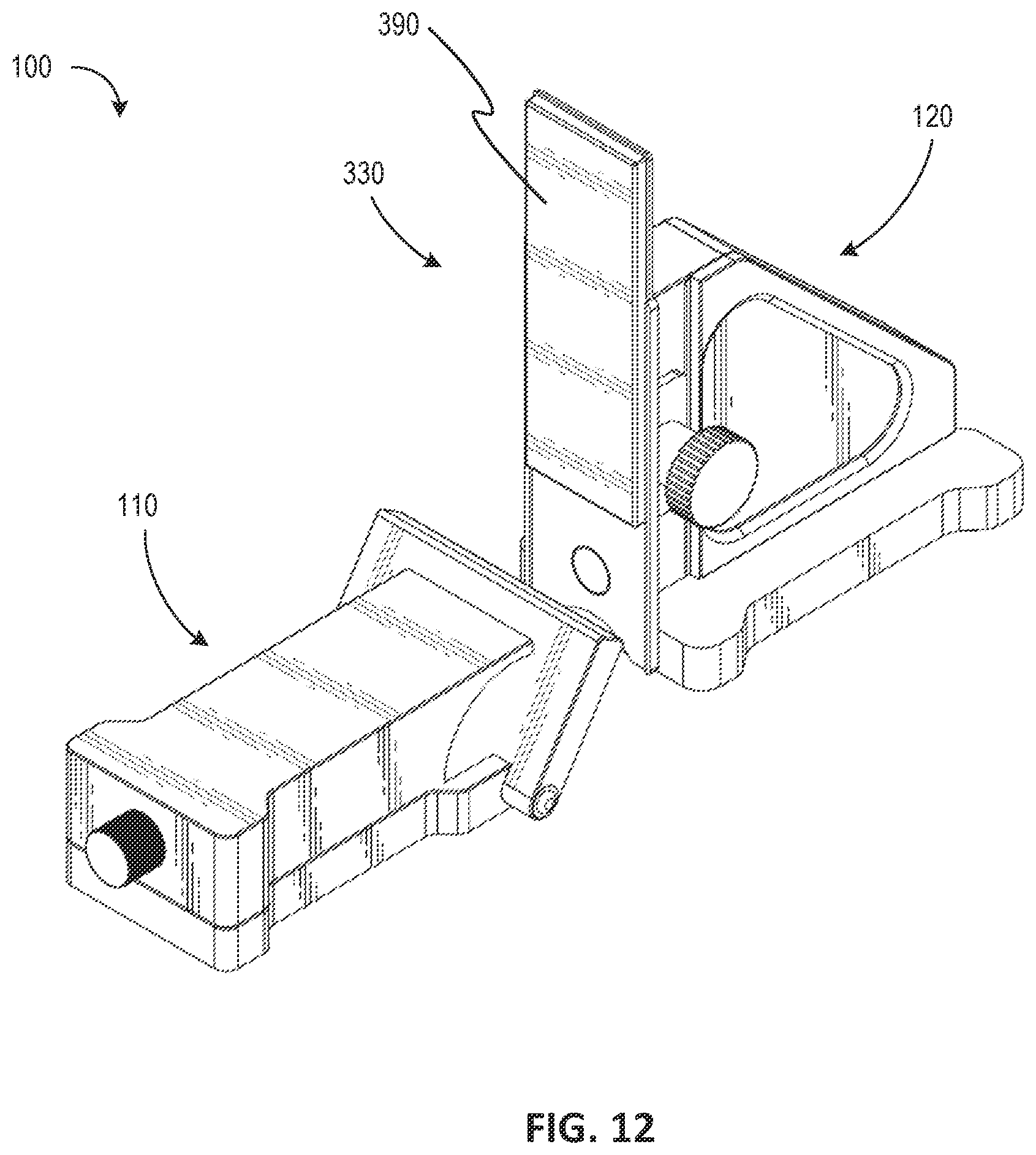 Patent US12576481 Figure 12 – Adjustable angle roller sharpener and method of use