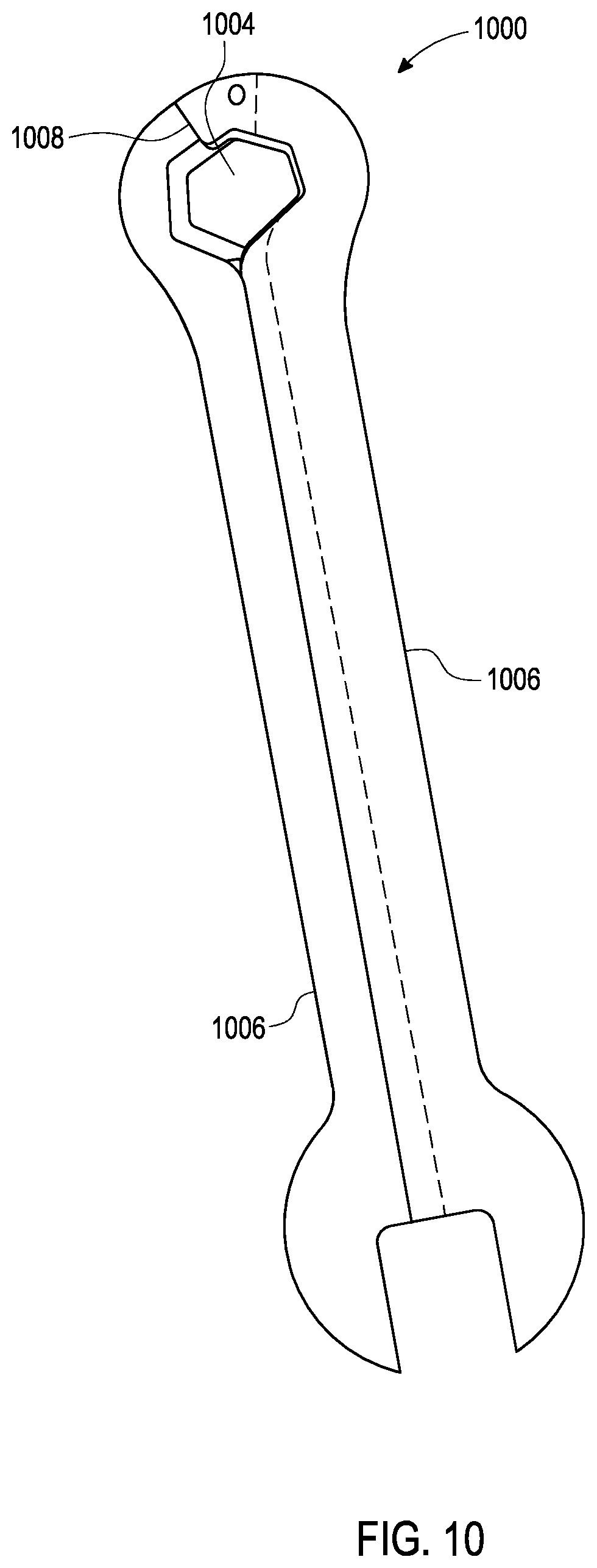 Patent US12576484 Figure 9 – Hinged wrench