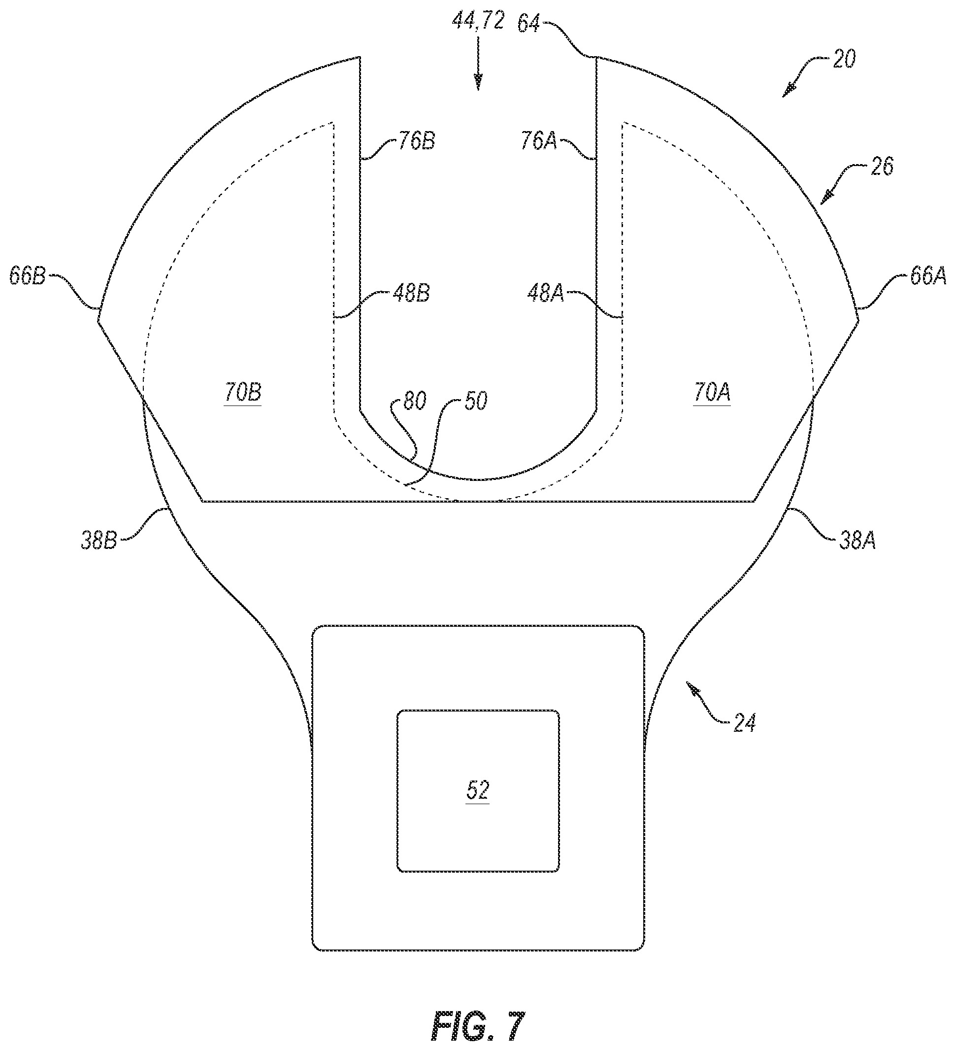 Patent US12576485 Figure 7 – Open-ended wrench with polymer adaptor