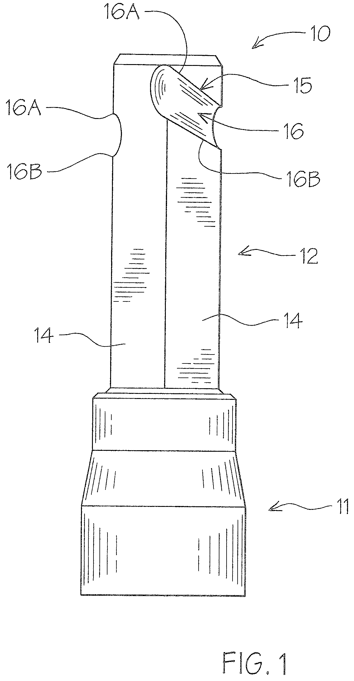 Patent US12576486 Figure 1 – Anti-slip hex allen tool variation
