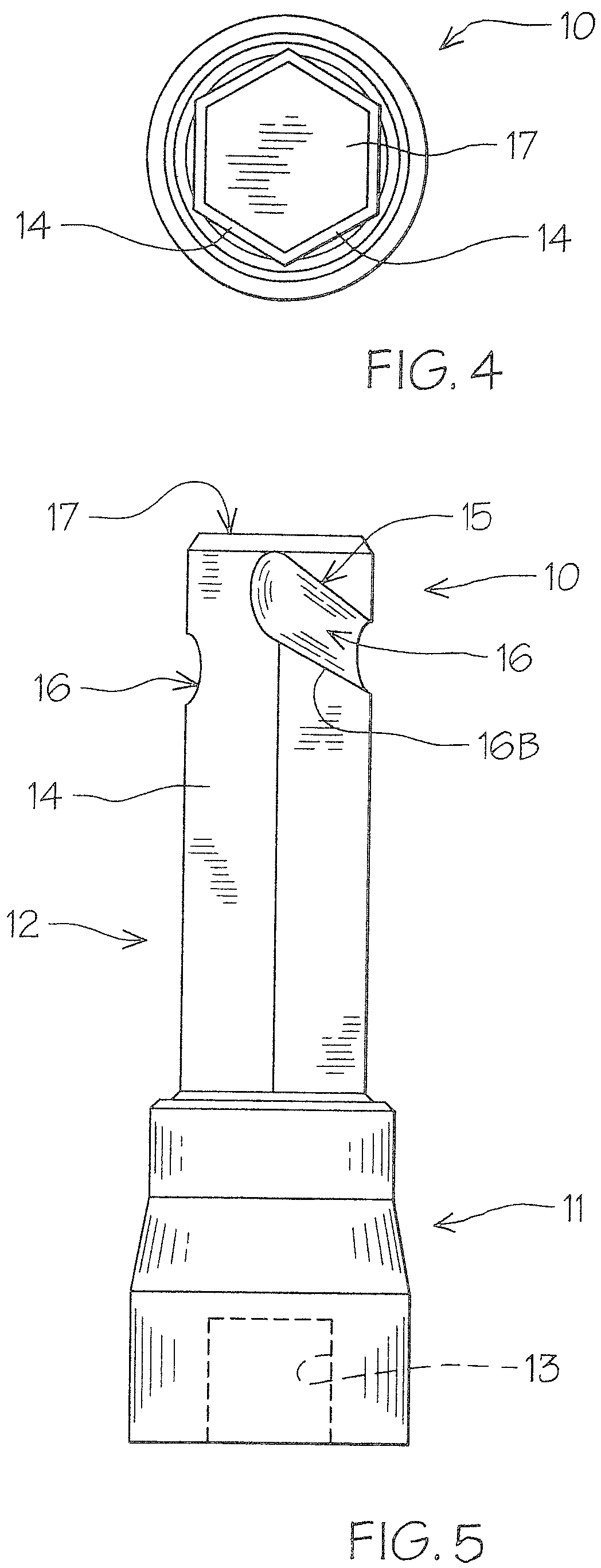 Patent US12576486 Figure 3 – Anti-slip hex allen tool variation