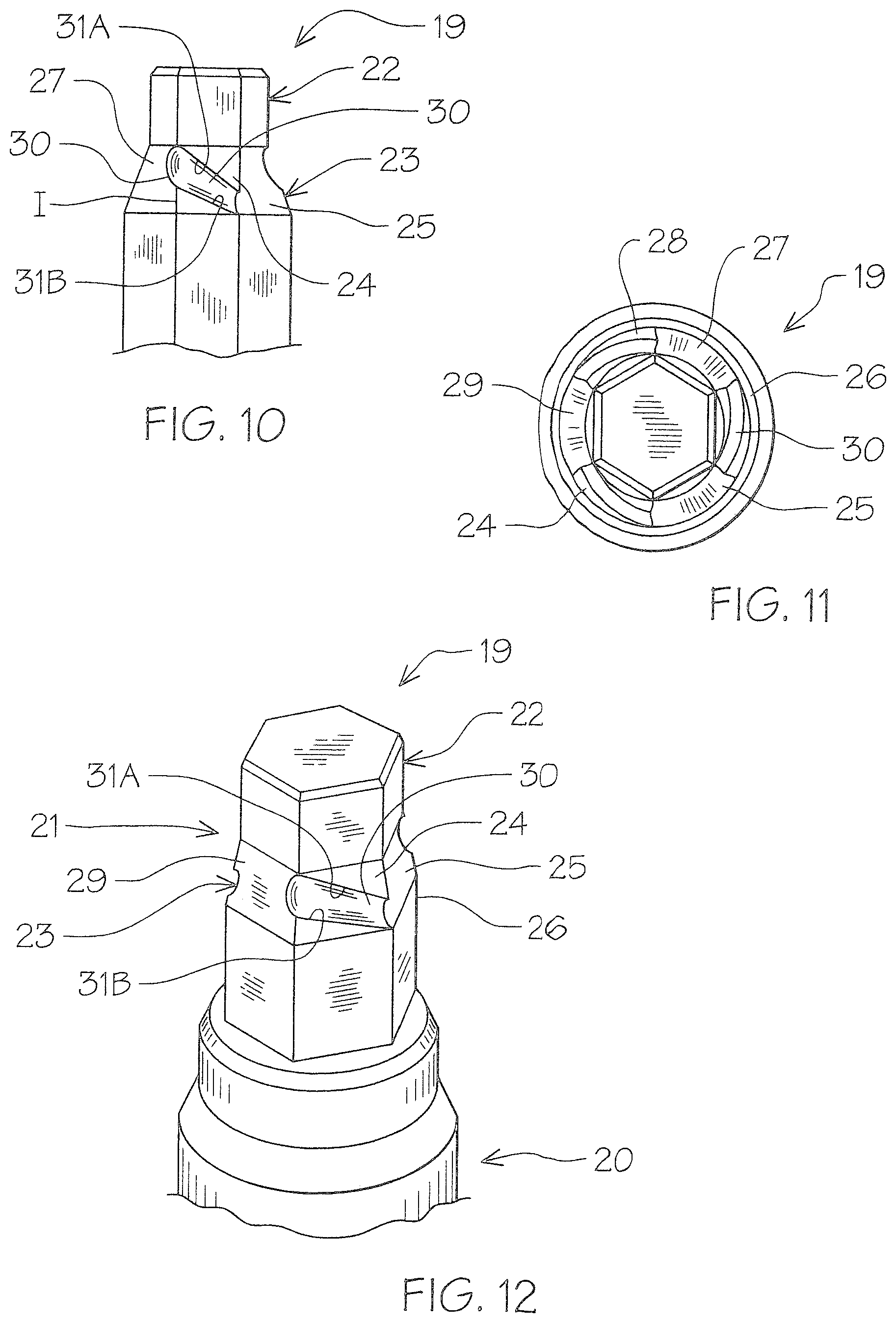 Patent US12576486 Figure 8 – Anti-slip hex allen tool variation