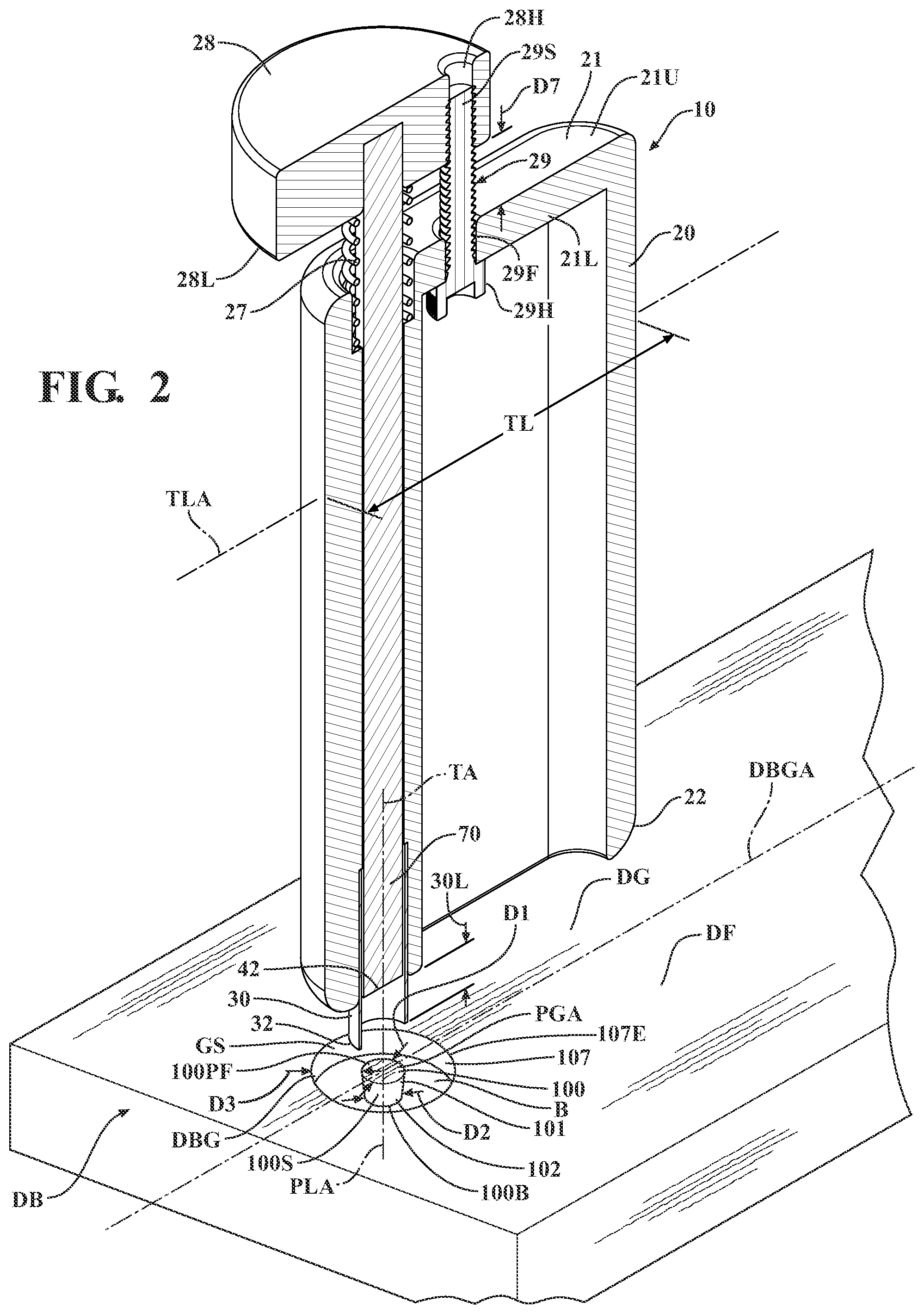 Patent US12576489 Figure 2 – Plug tool and related method of use