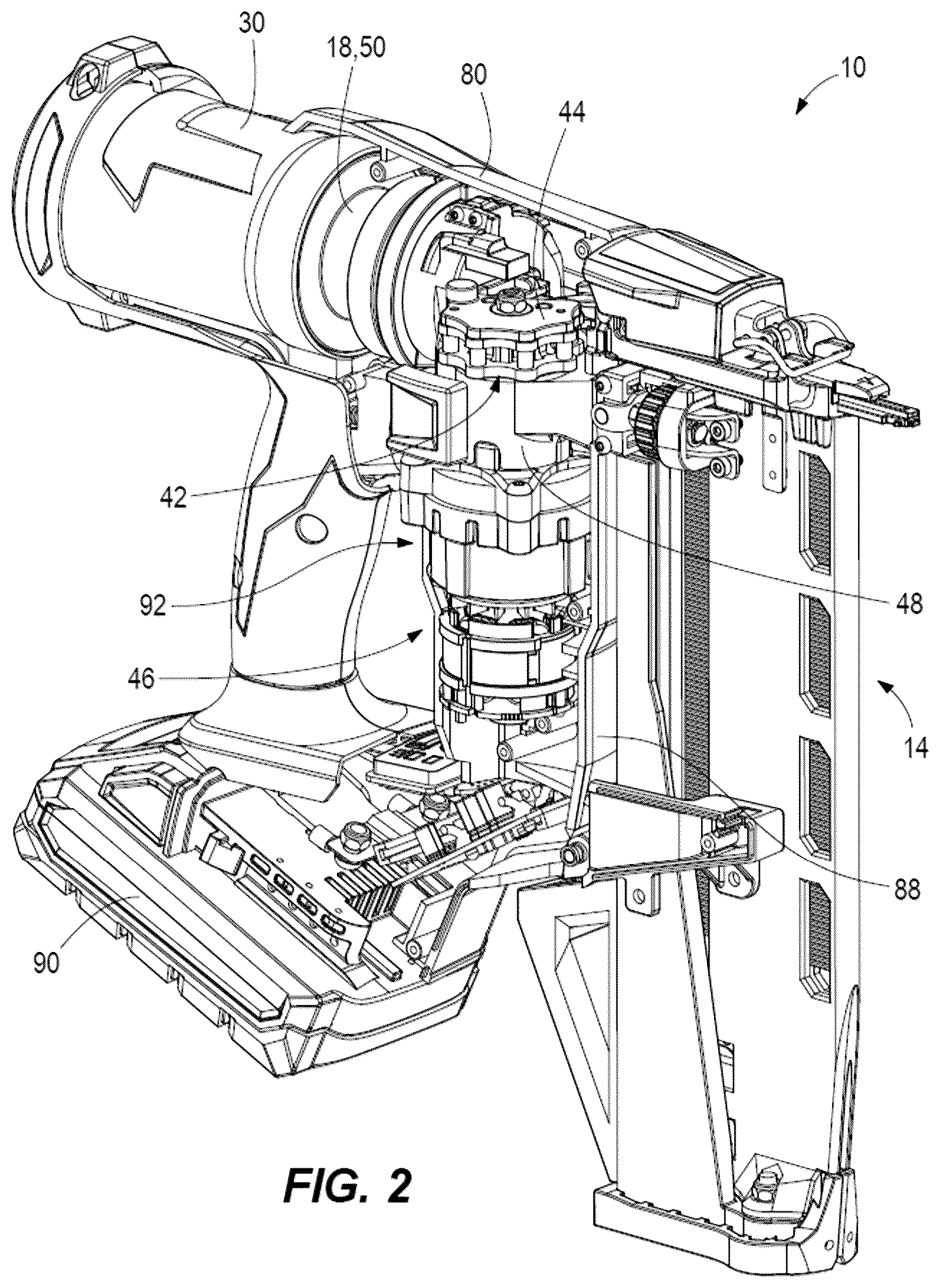 Patent US12576492 Figure 4 – Power tool including closed loop speed control