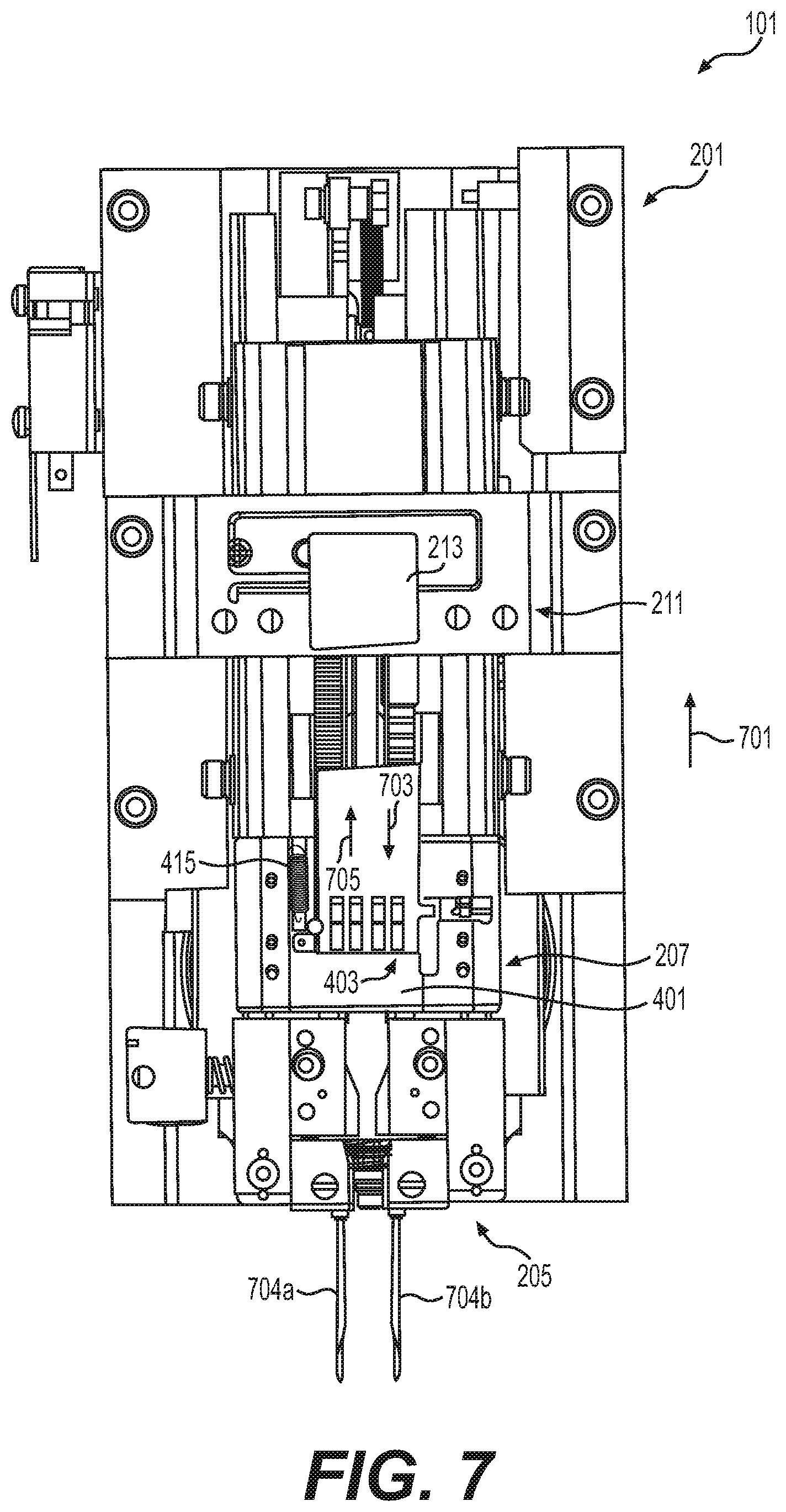 Patent US12576493 Figure 7 – Staple apparatus and methods for stapling