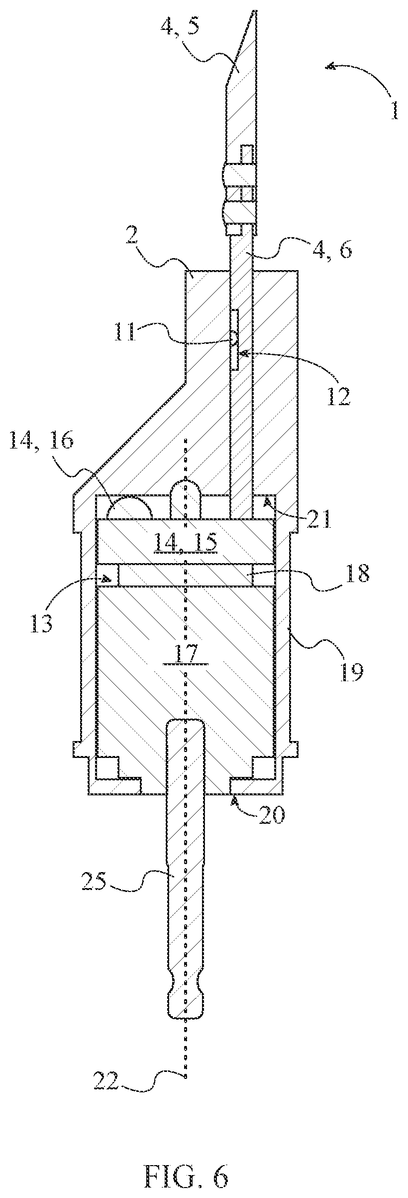 Patent US12576496 Figure 6 – Universal chisel attachment