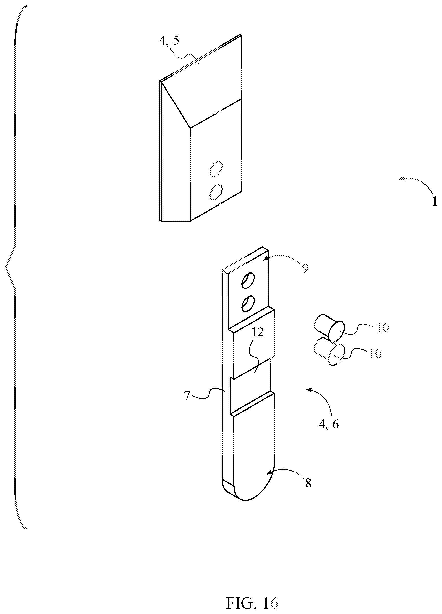Patent US12576496 Figure 16 – Universal chisel attachment